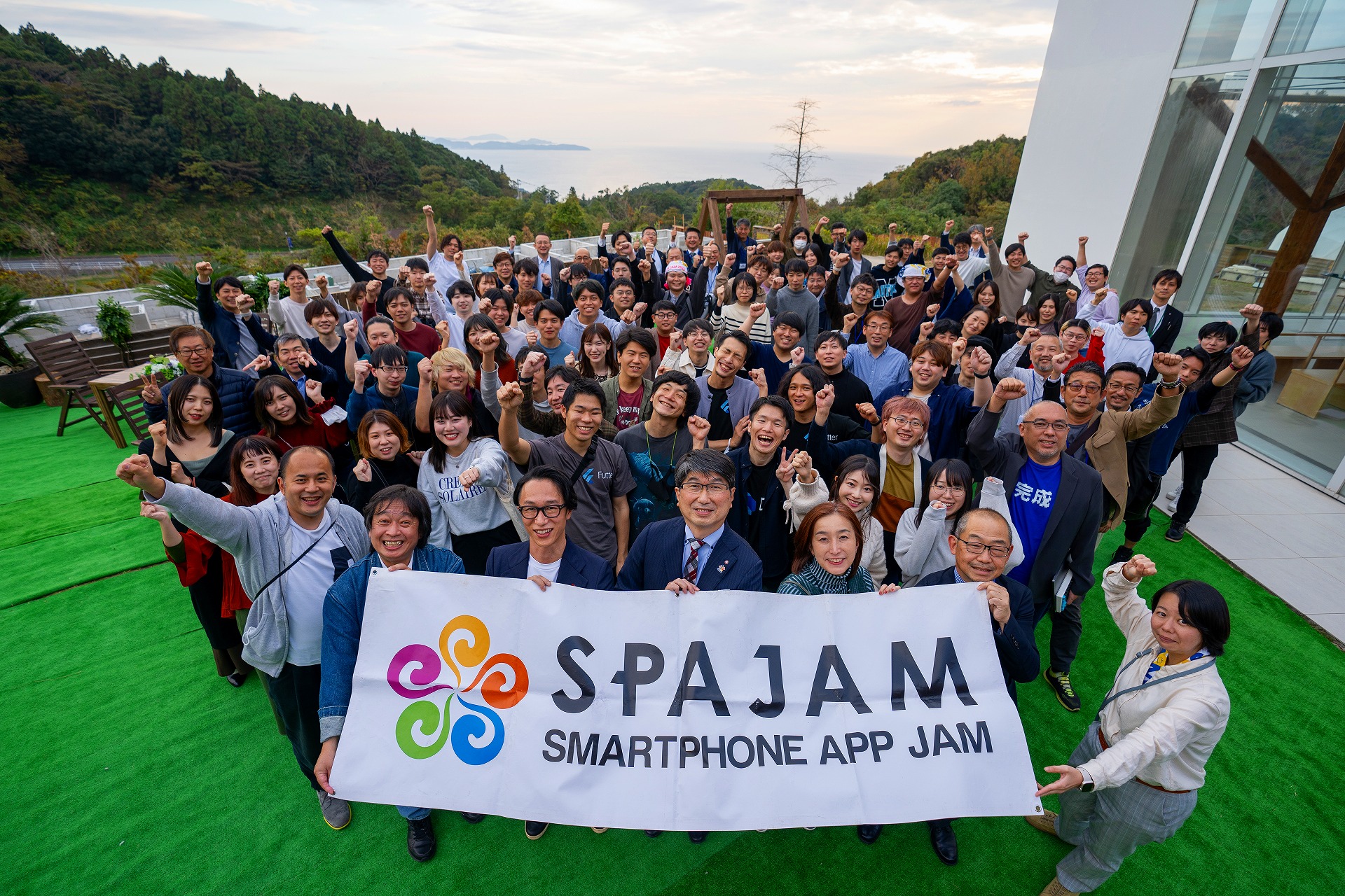 「SPAJAM2022」出場者の集合写真