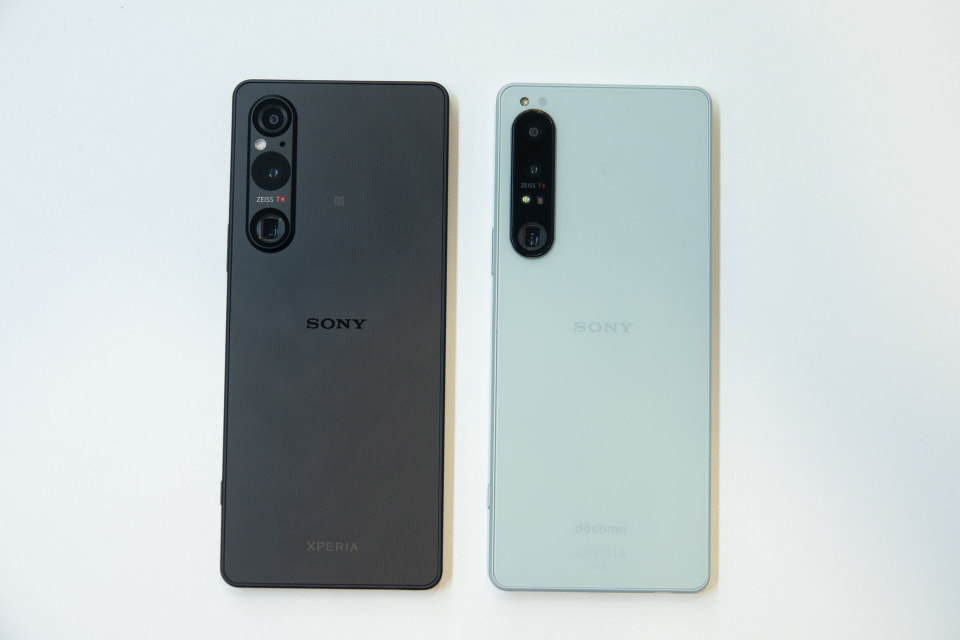写真で見る「Xperia 1 V」と「Xperia 10 V」 - ケータイ Watch