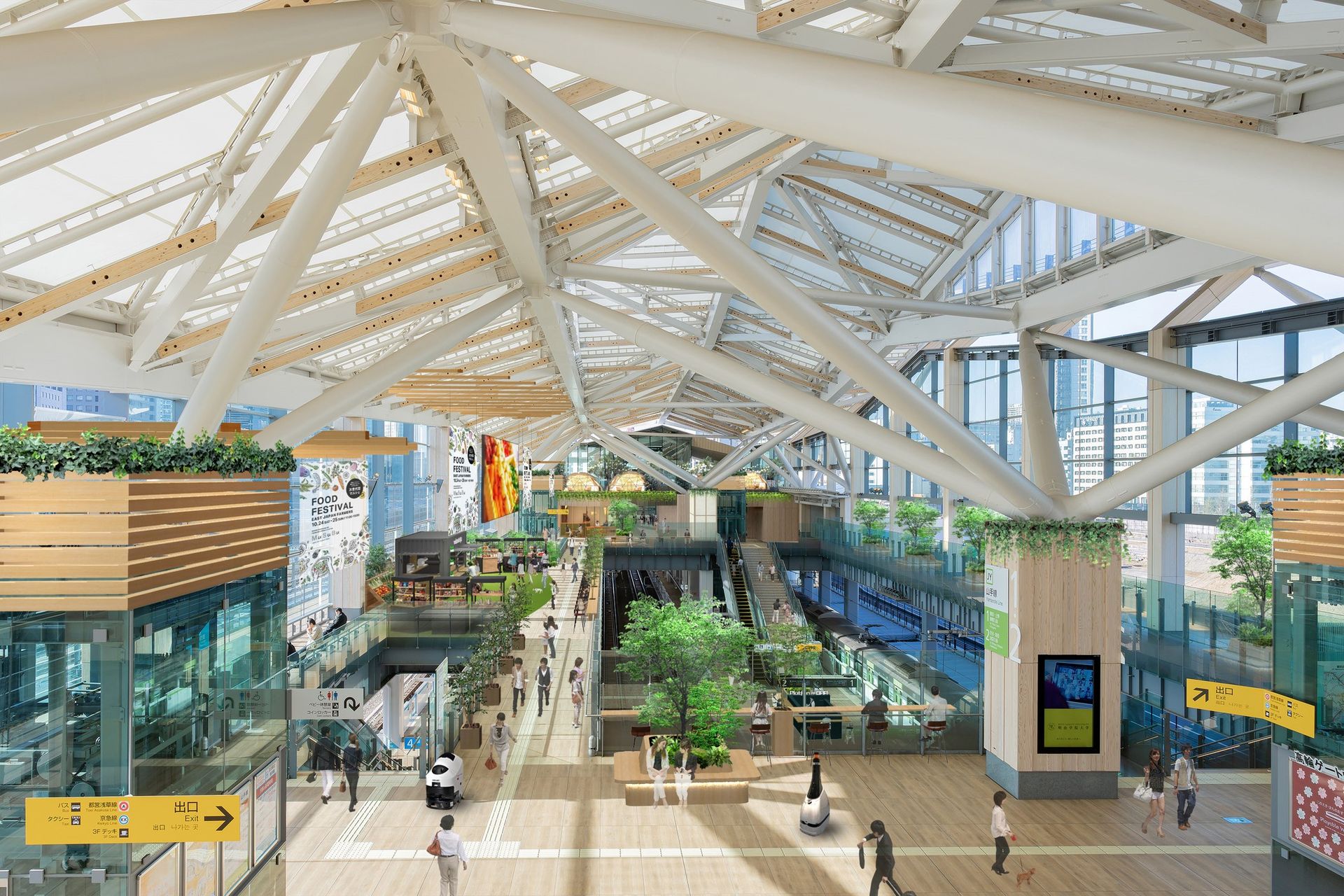 高輪ゲートウェイ駅（北側）
