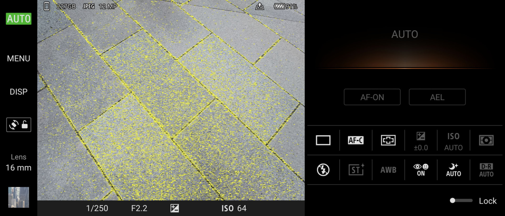 ピーキング表示も対応