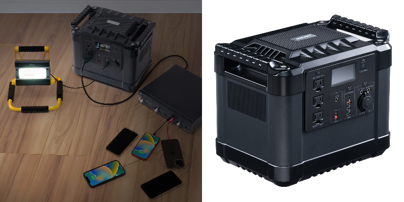 サンワサプライが、1120Whのポータブル電源「700-BTL052」を発売