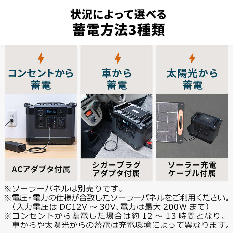 サンワサプライから1120Whのポータブル電源「700-BTL052」 - ケータイ