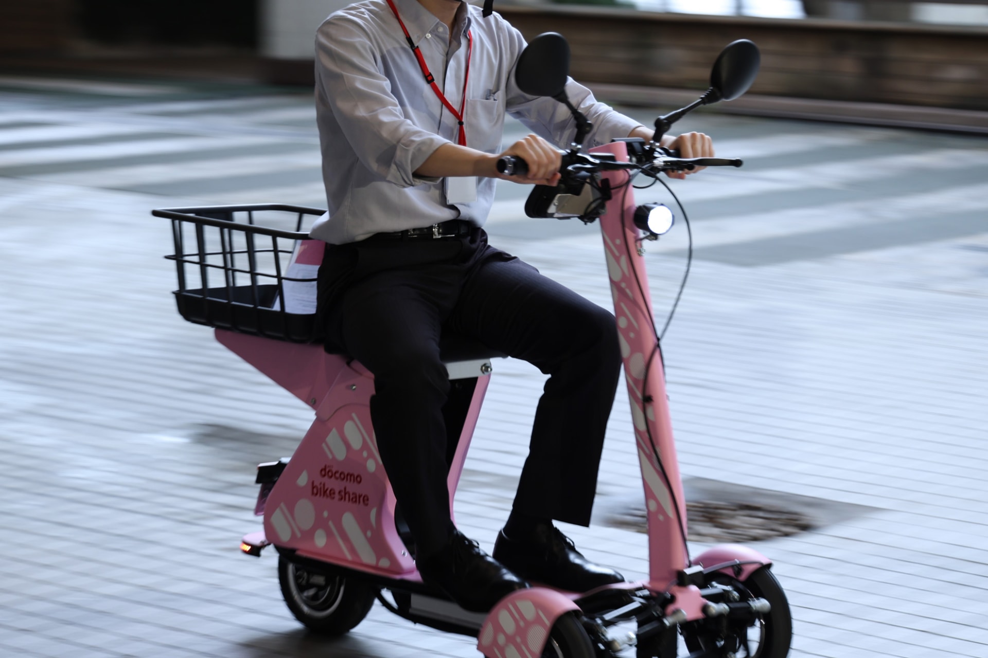 実際に走行しているようす