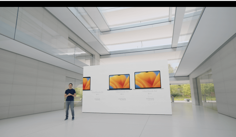 M2チップ搭載のMacBook Airに15インチモデル、1299ドルから - ケータイ