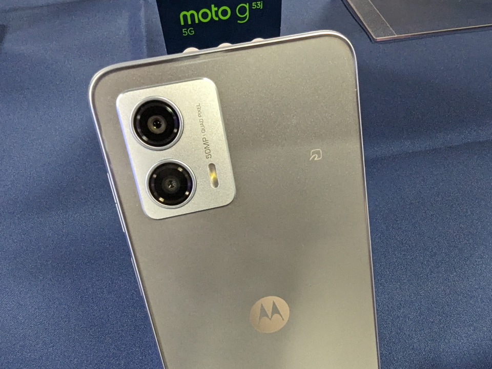 モトローラからおサイフケータイ対応の5Gスマホ「moto g53j 5G」、16日