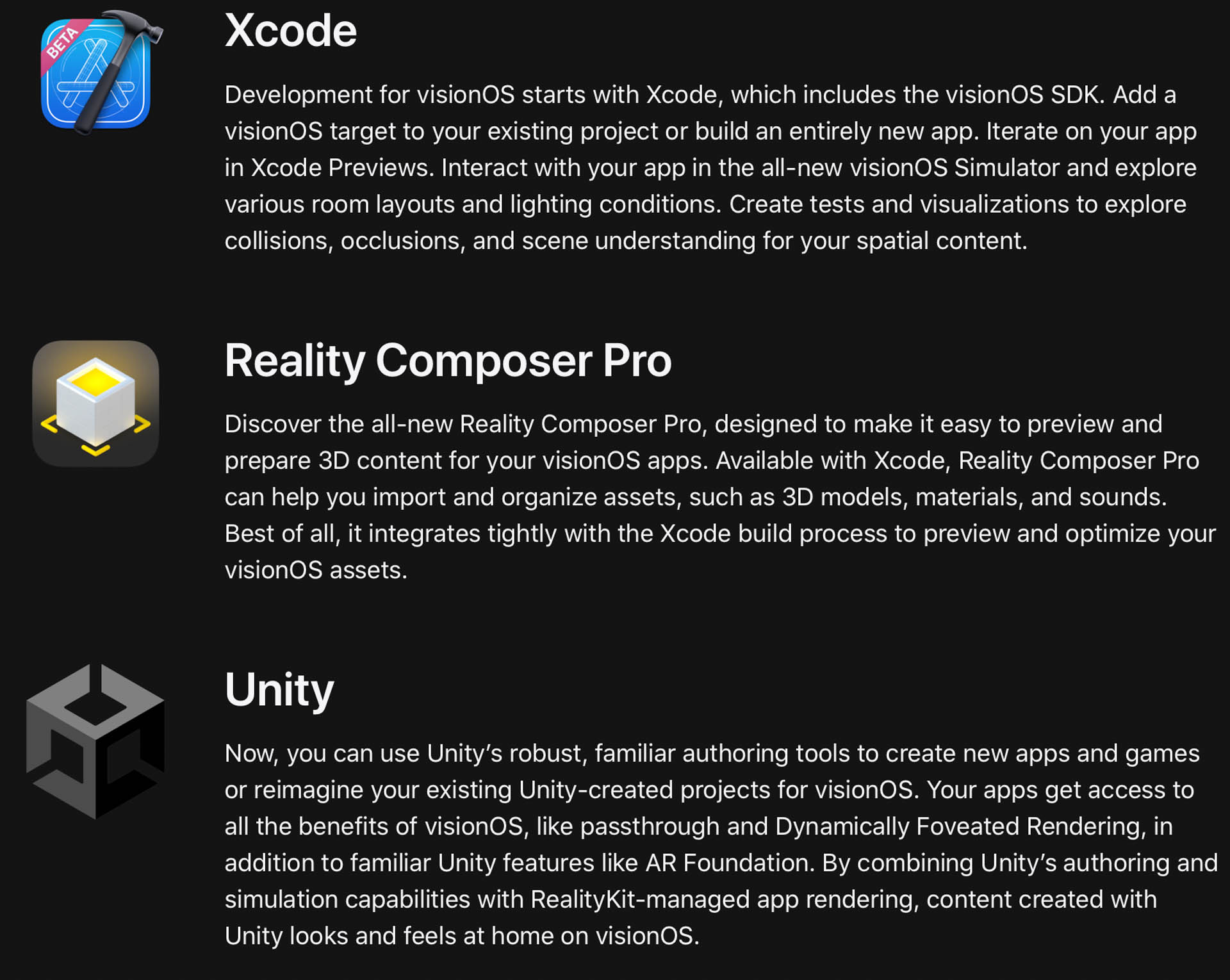 Unityはフォービエイテッドレンダリングも扱える