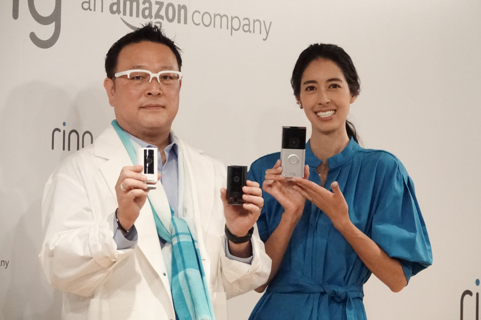 アマゾン「Ring」シリーズの新ドアベル＆セキュリティカメラ、日常に