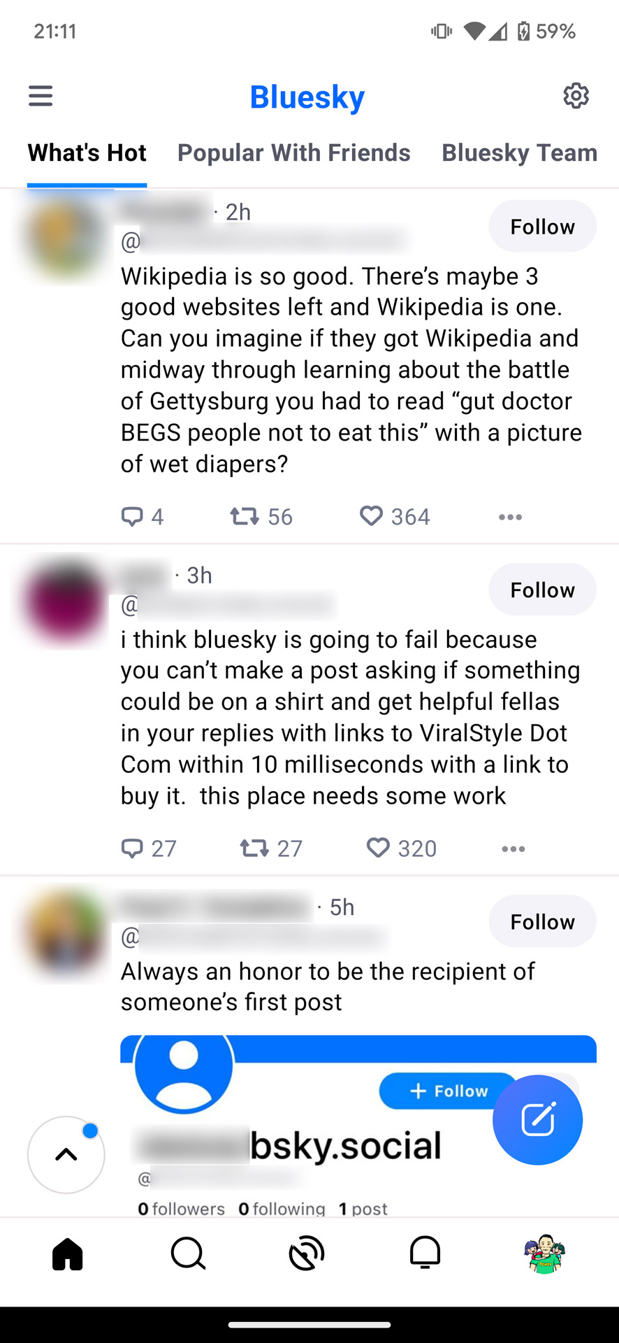 人気の投稿一覧