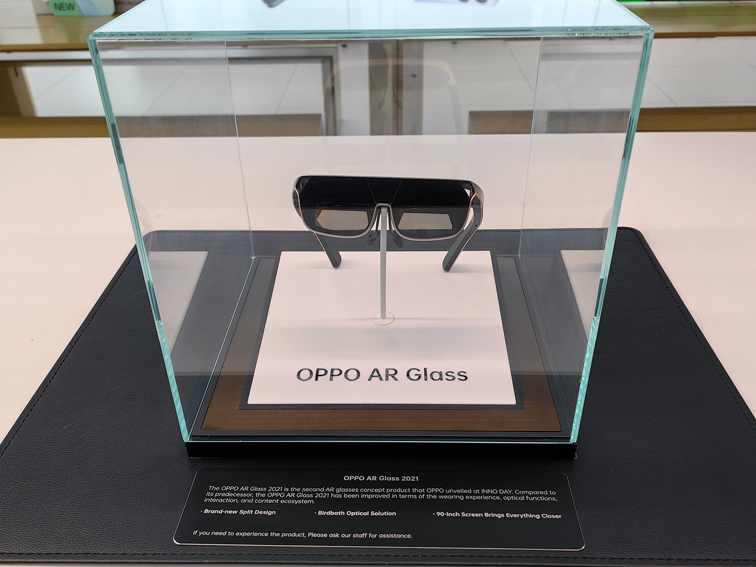 OPPO AR Glassも参考展示