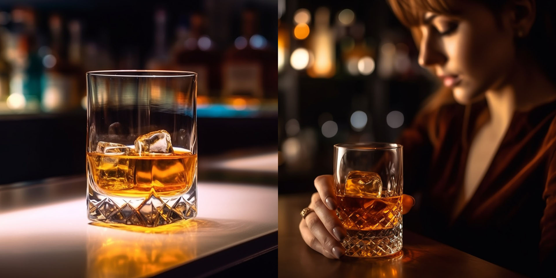 わりと頻繁に出力させている「ウィスキーシリーズ」。以前はやや単調なイメージを生成しがちだったような気がするが、最近はわりと多種多様でメリハリの効いたイメージが出てくるような気がする。人と絡んだときに指や姿勢が破綻するようなことも減った。