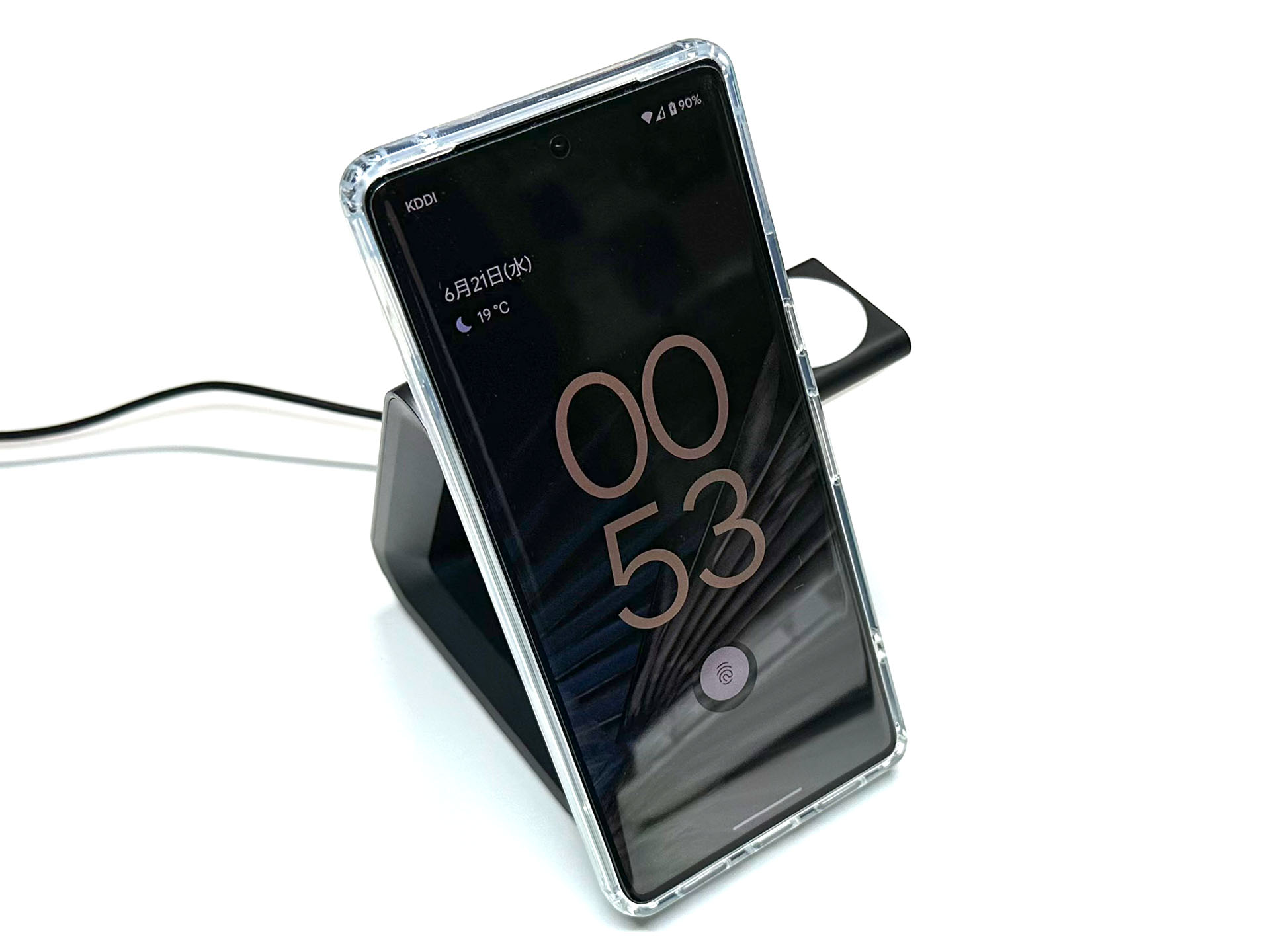 試してみたらGoogle Pixel 7 Pro（MagSafe対応ケース入り）もMagSafe充電できた。