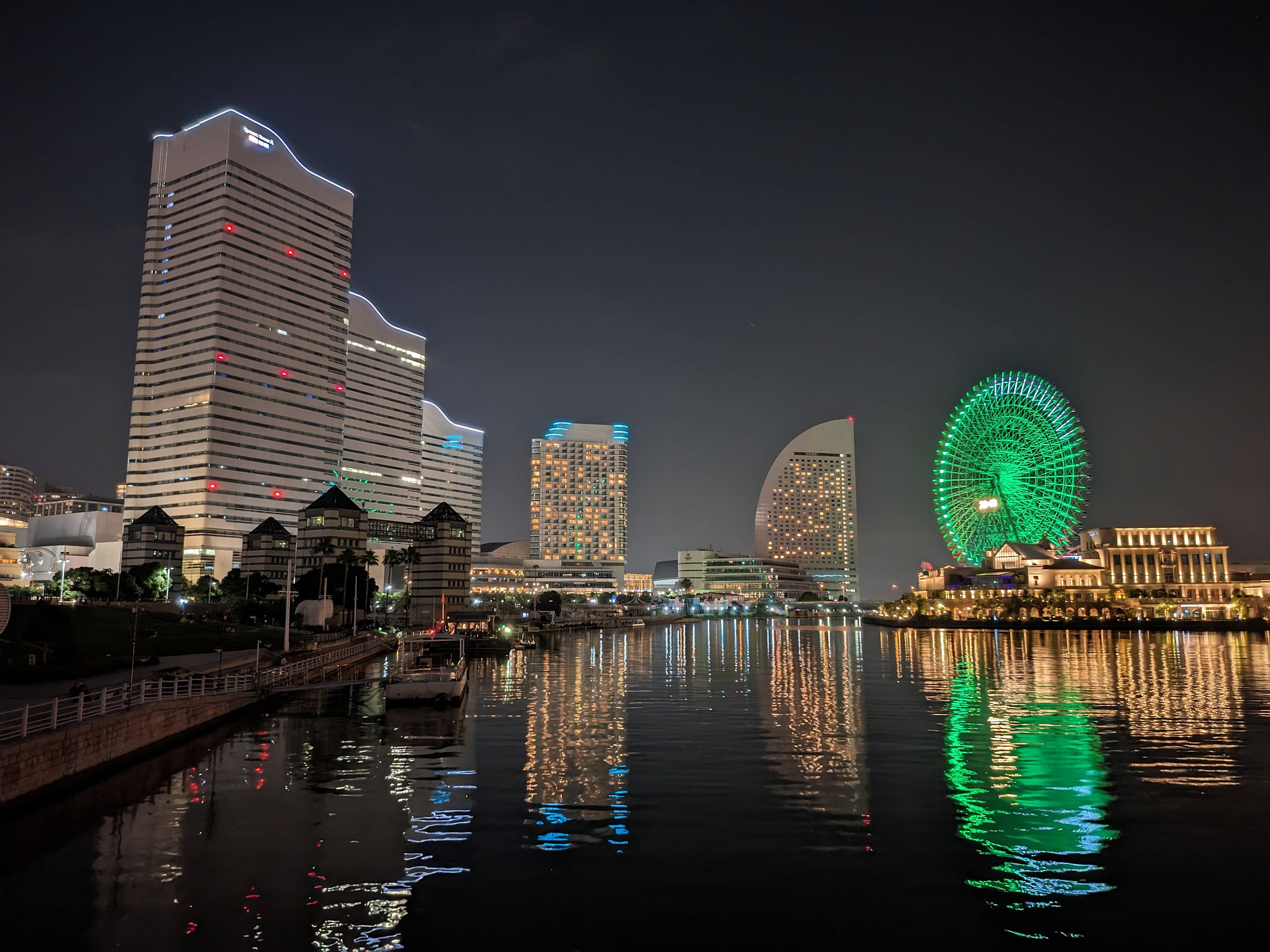夜景モード等倍で撮影