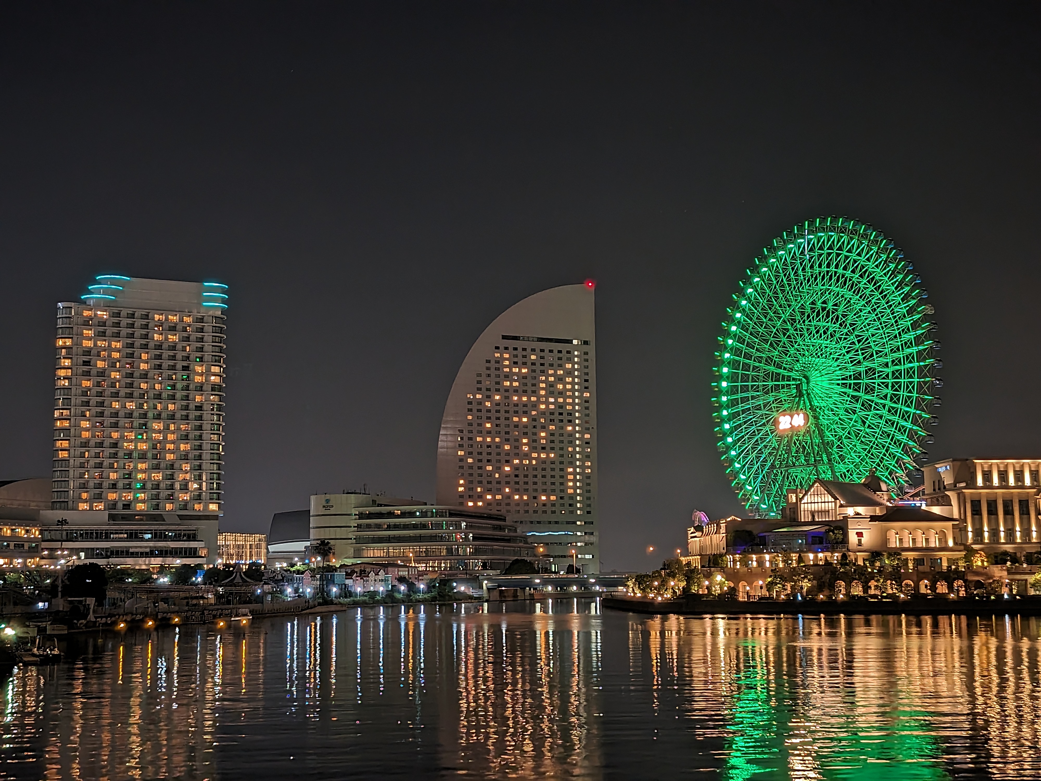 夜景モード2倍で撮影