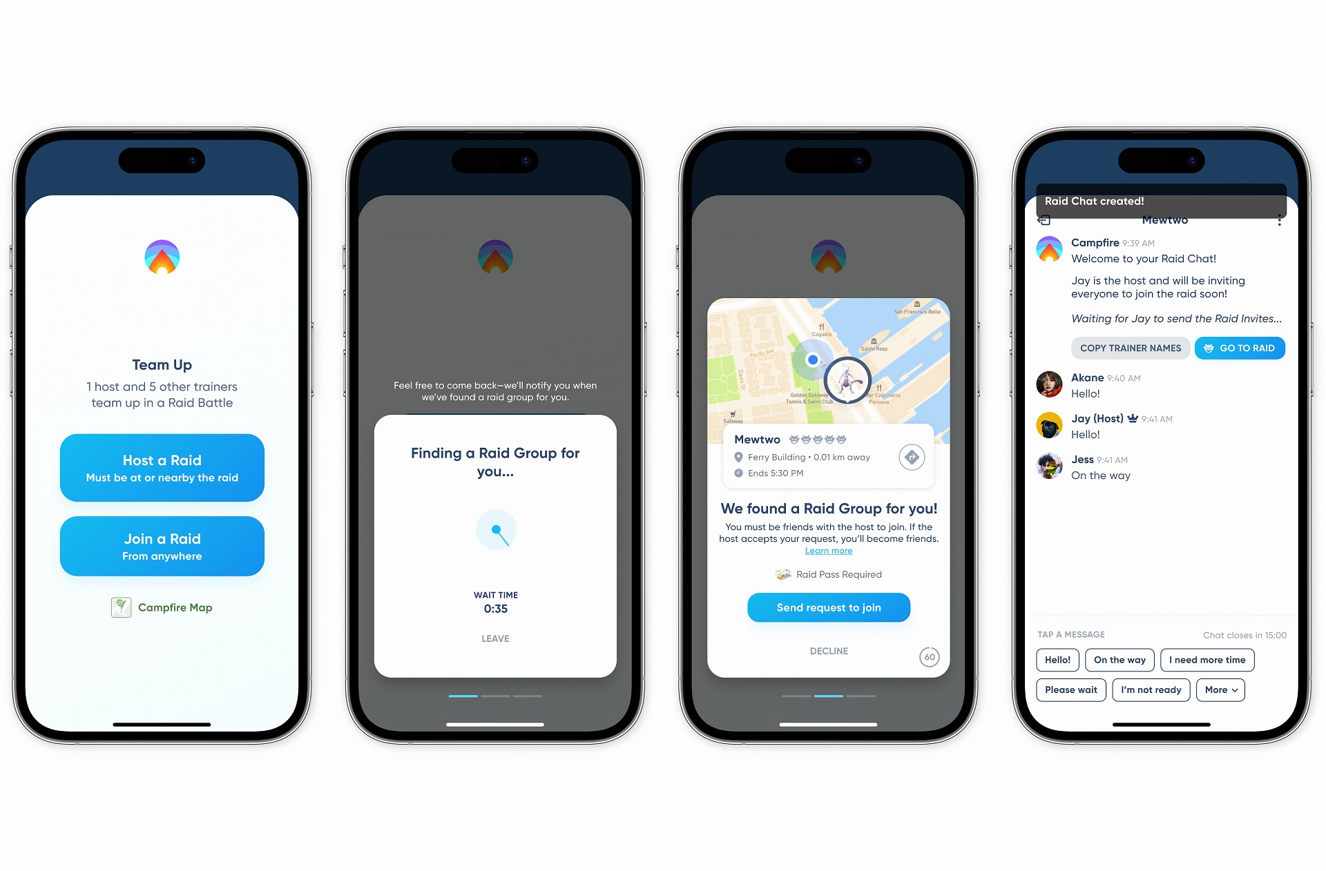 「レイドグループ」参加手順