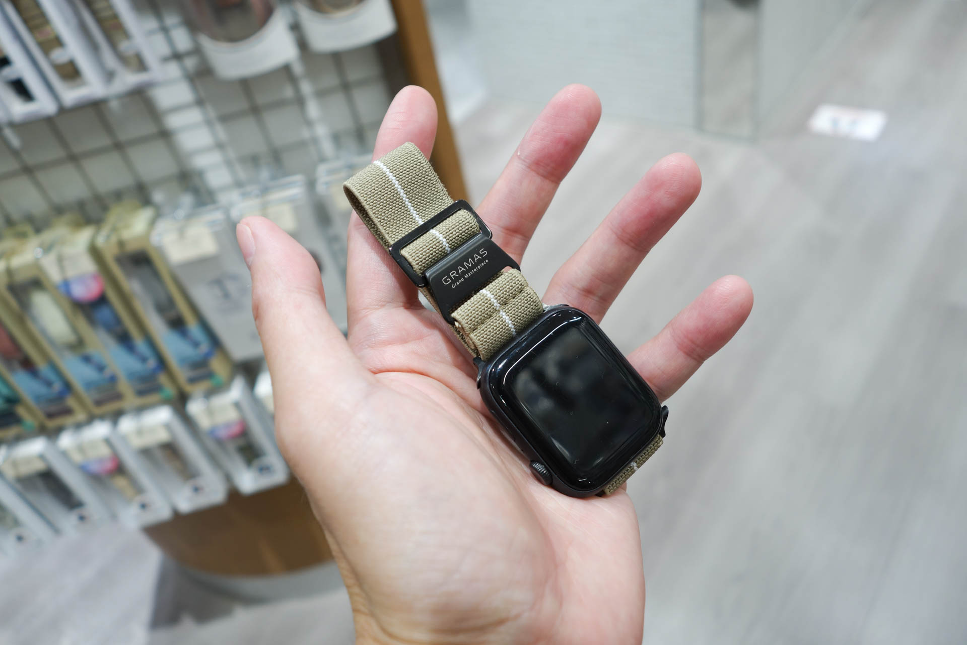 NATOベルトっぽいアウトドアテイストのナイロンベルト