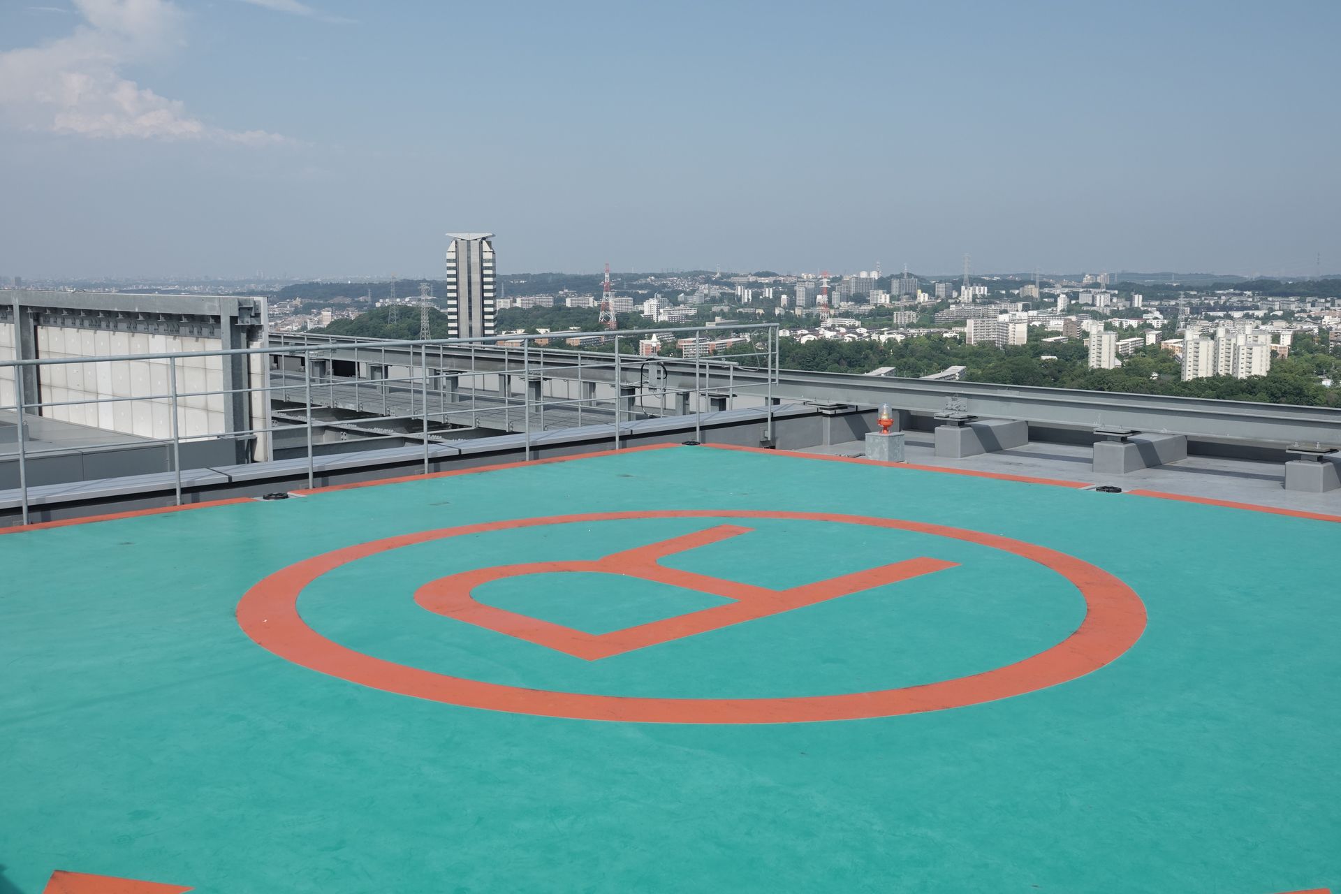 ネットワークセンターの屋上