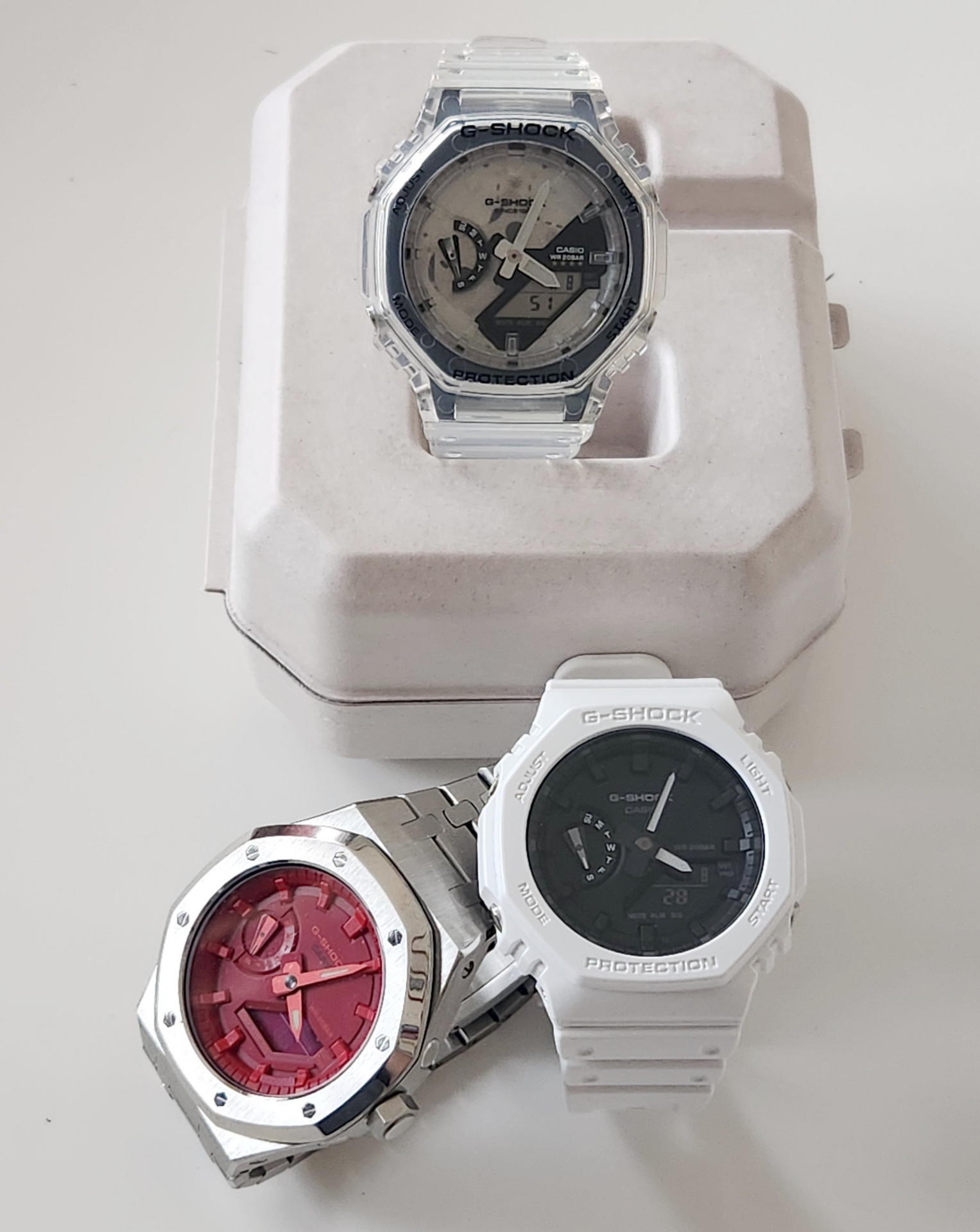 G-SHOCK 40th Clear Remixモデル登場より前からGA-2100はお気に入りモデルだった