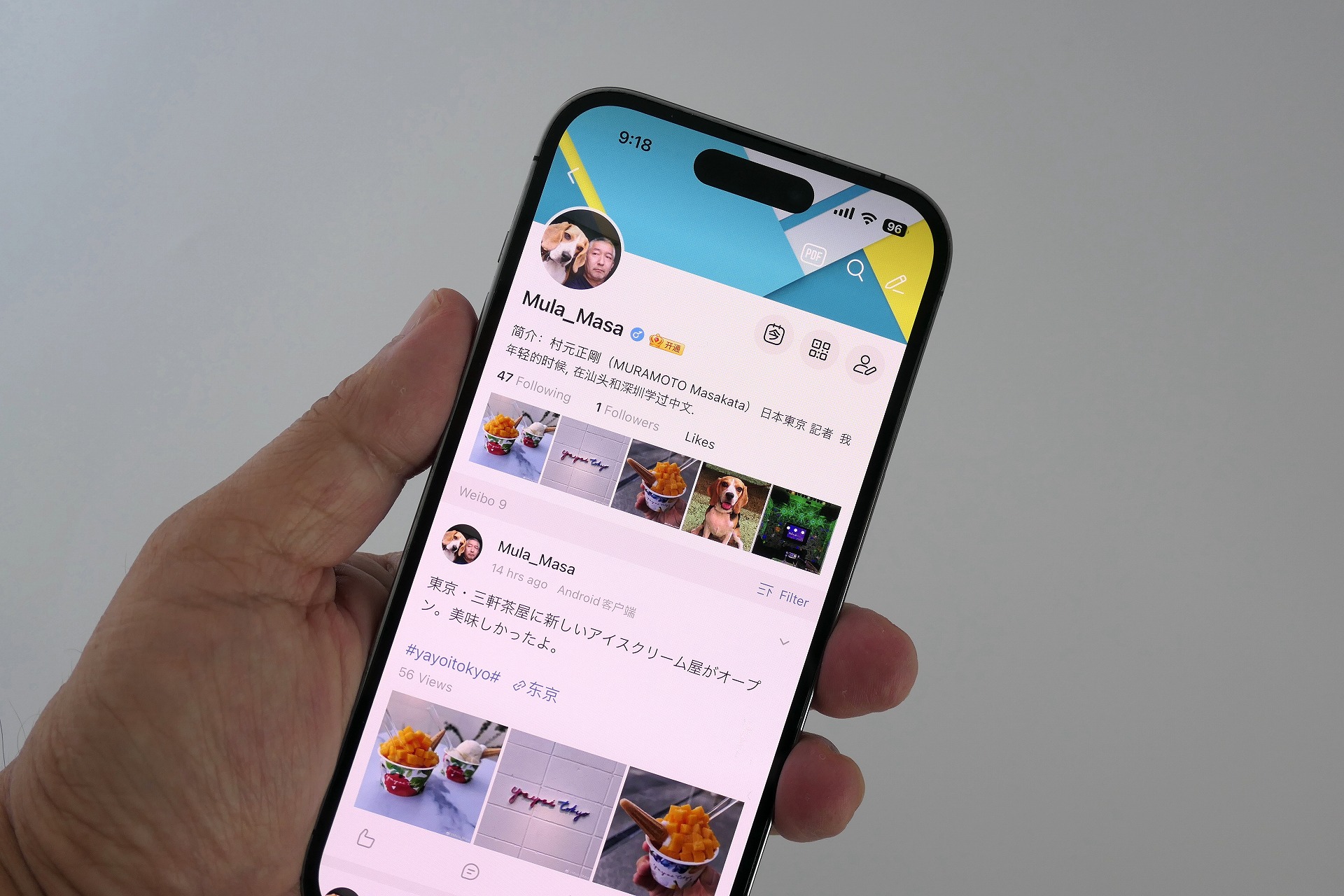 微博の再開から5日ほど。フォロワーは増えず、わずかな人にして見てもらえていない状況