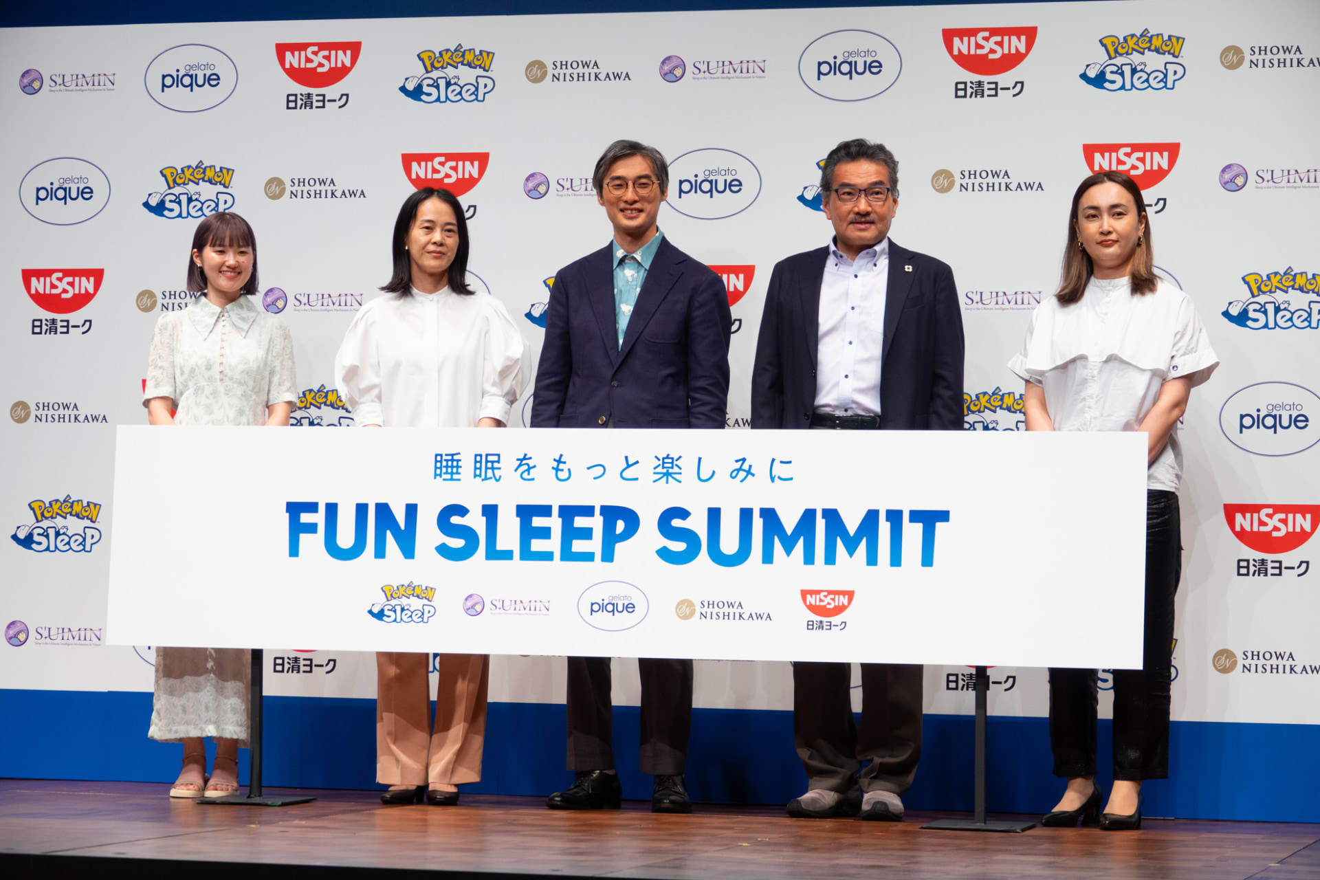 左からマッシュスタイルラボ 伊藤 真央氏、昭和西川 原野 早苗氏、ポケモン 宇都宮氏、S'UIMIN 柳沢氏、日清ヨーク 星 理恵氏