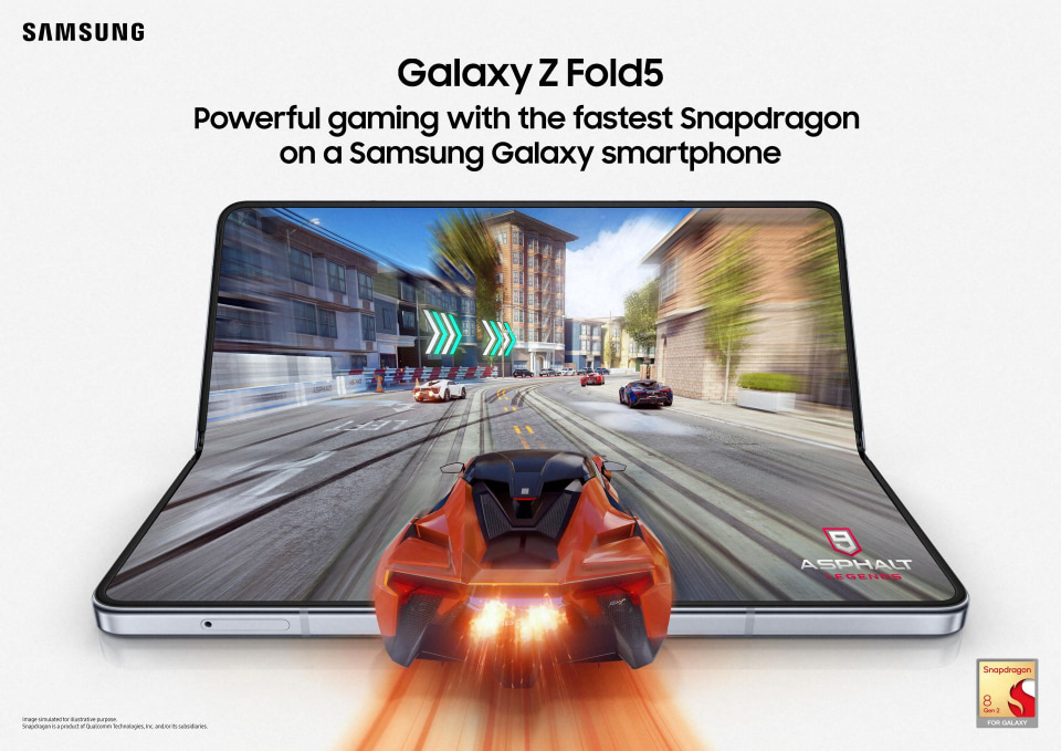 サムスン「Galaxy Z Fold5」登場、パワフルになった7.6インチ