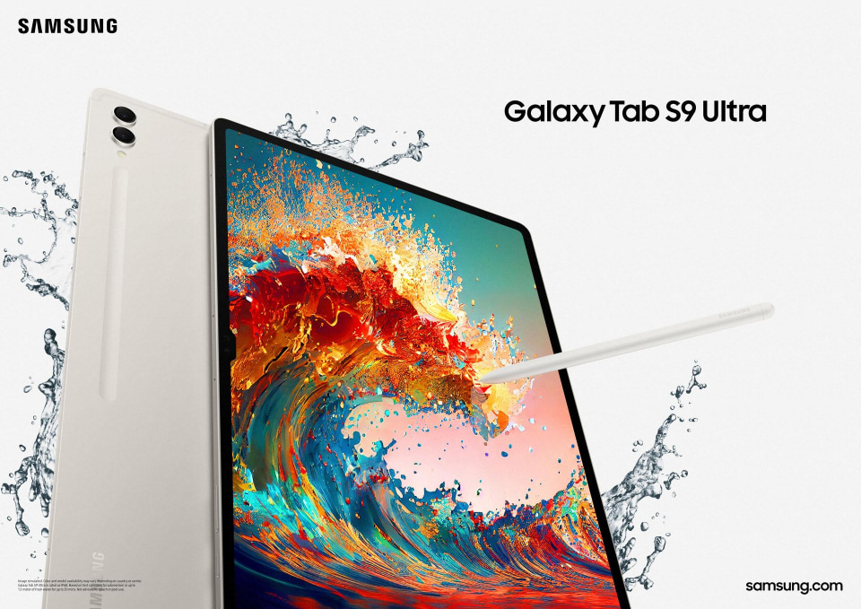 サムスンが「Galaxy Tab S9」シリーズを発表、IP68対応のタブレット