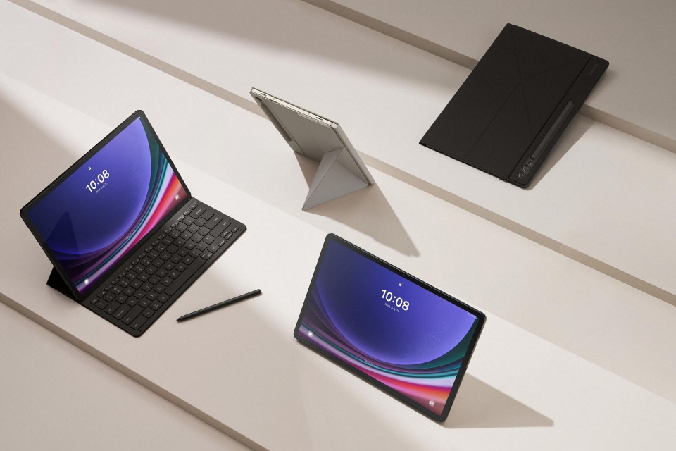 サムスンが「Galaxy Tab S9」シリーズを発表、IP68対応のタブレット