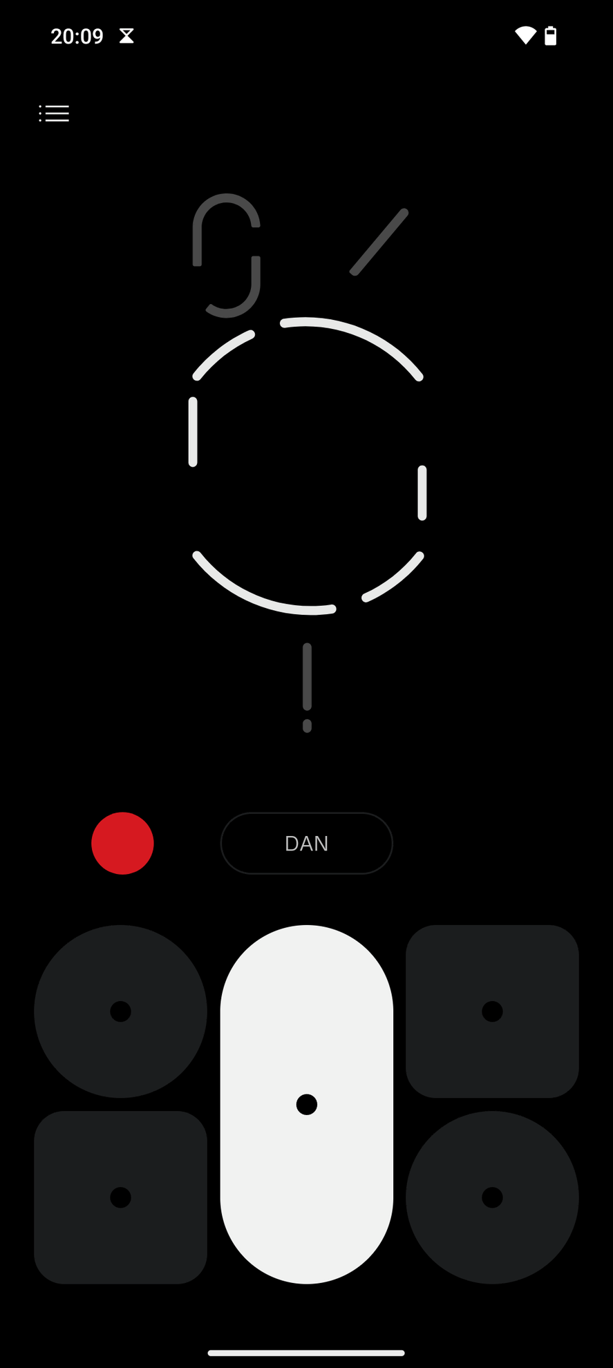 コンポーザー機能。下のボタンをポチポチしていくだけで簡単に作曲できる