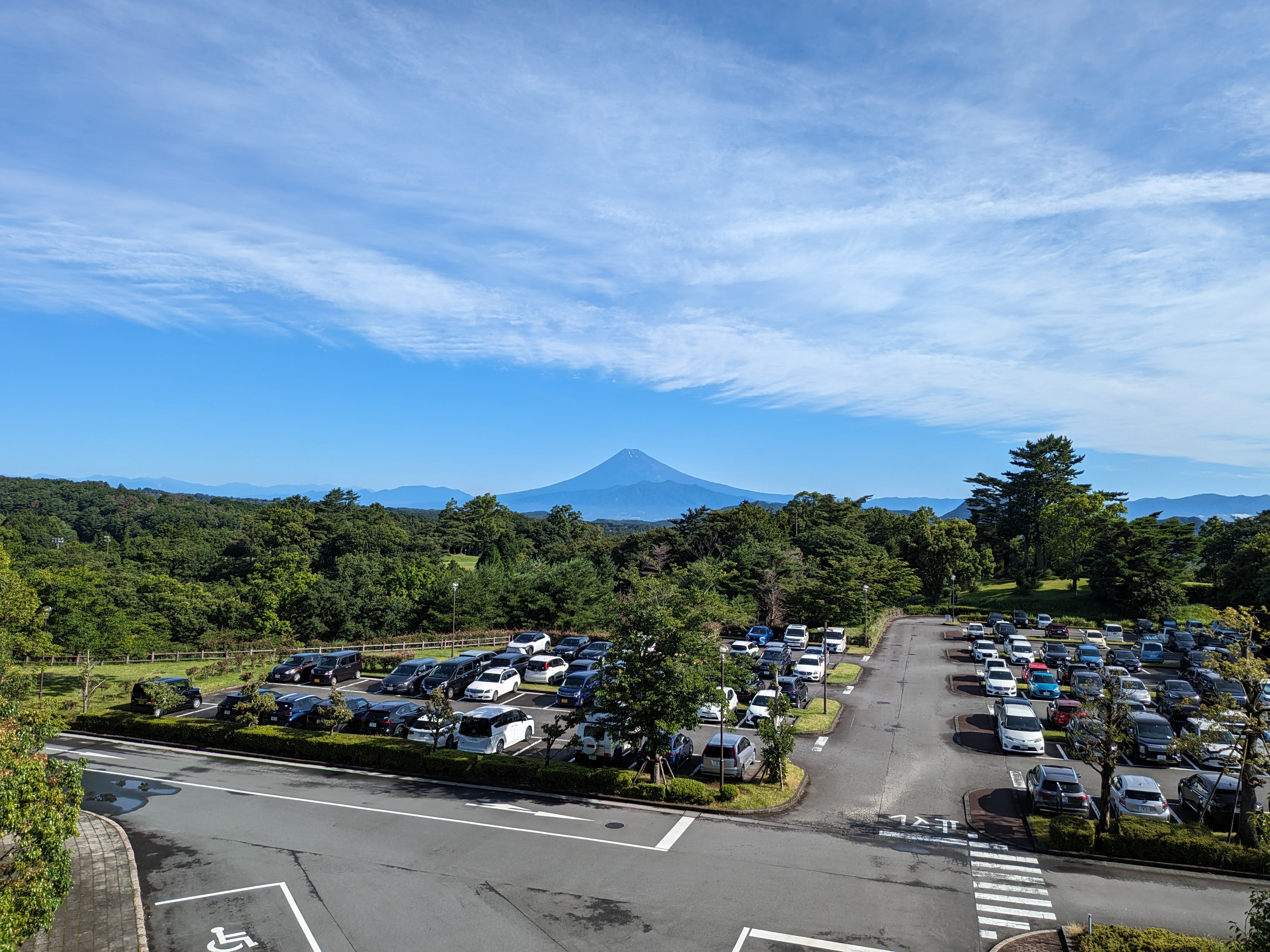 広角カメラの1倍で撮影