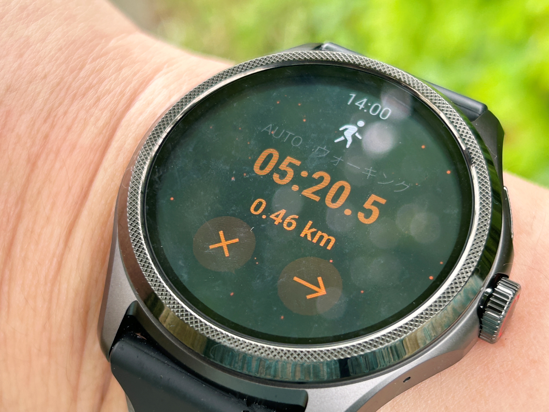 自動的に検知して記録を開始してくれる。ありがたい