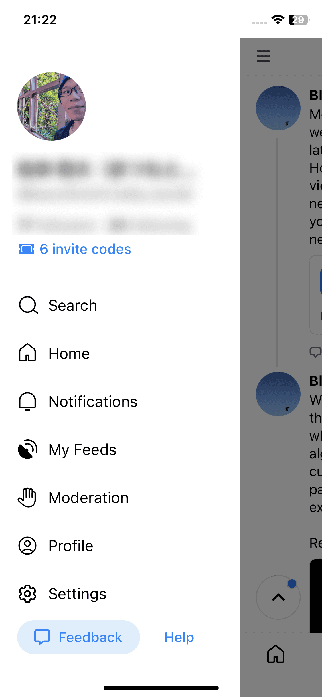 「Bluesky」は「Threads」より「X」に近いイメージだが、ユーザー数が少なくてちょっとさみしい印象