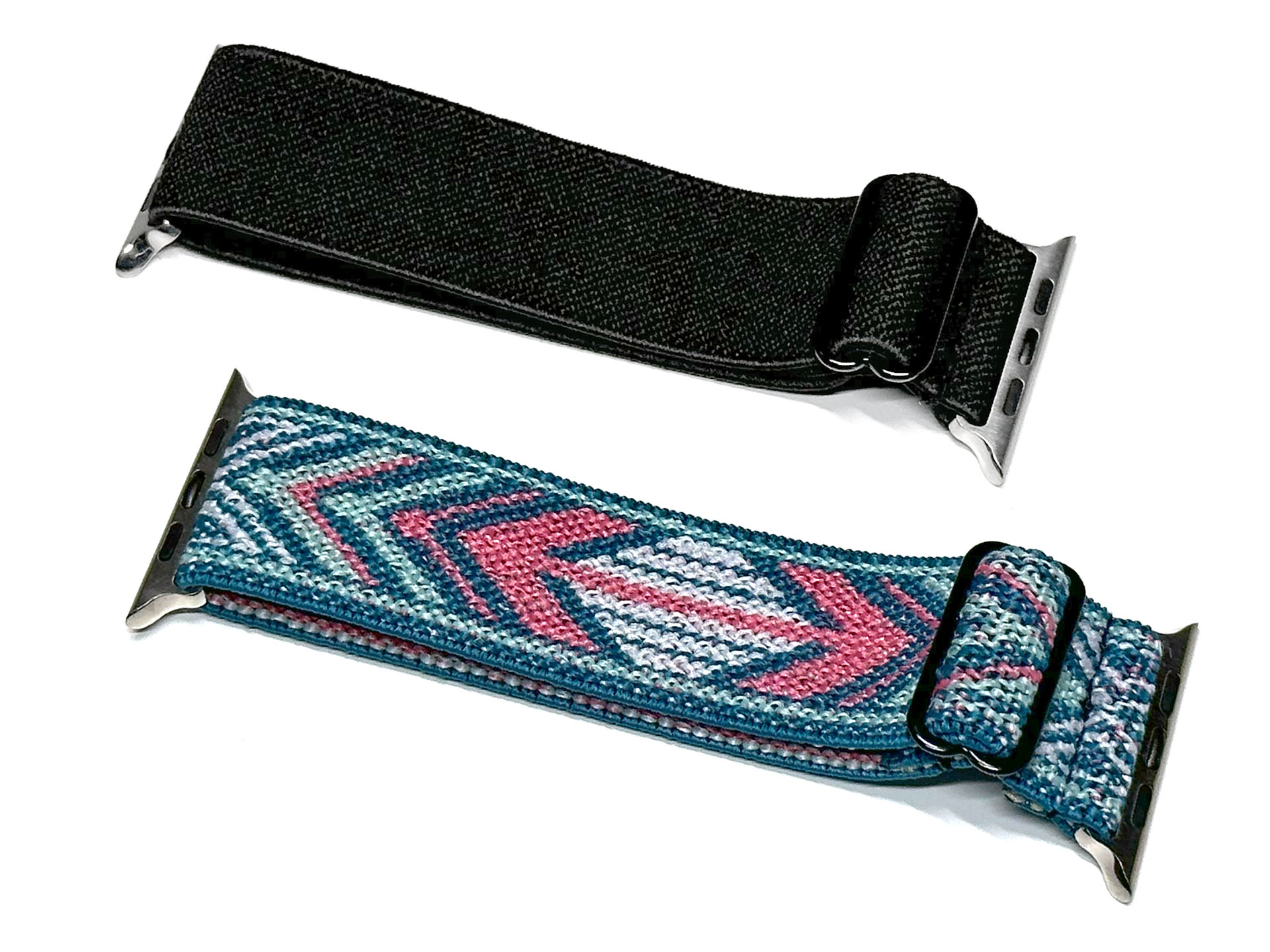 ATUPブランドの伸縮ファブリックバンド。2本セットで1199円。ほかのカラーの組合せもある。