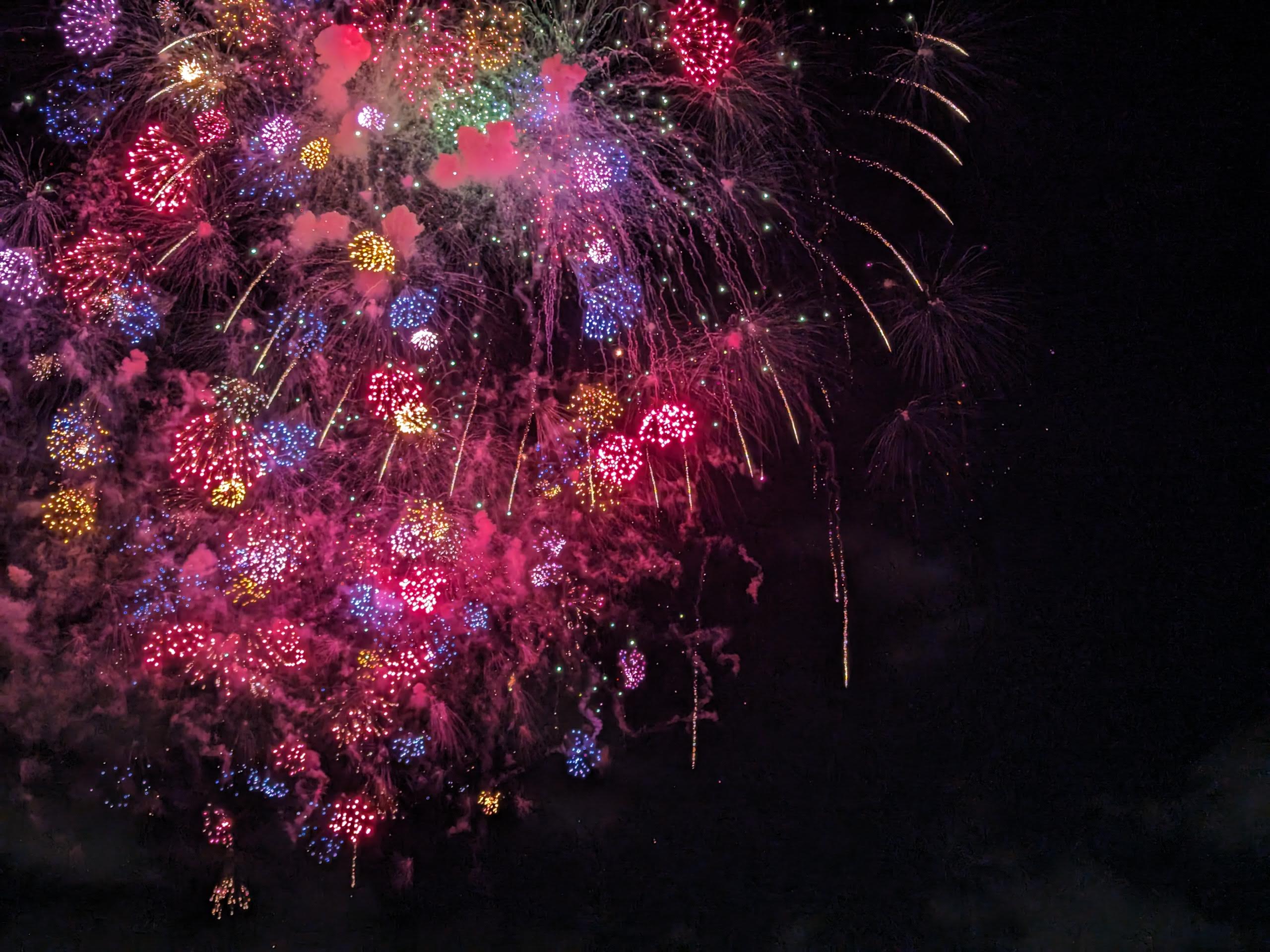 これは夜景モードで撮影
