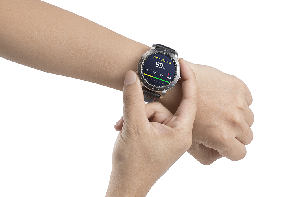 血中酸素飽和度（SpO2）の計算にも対応