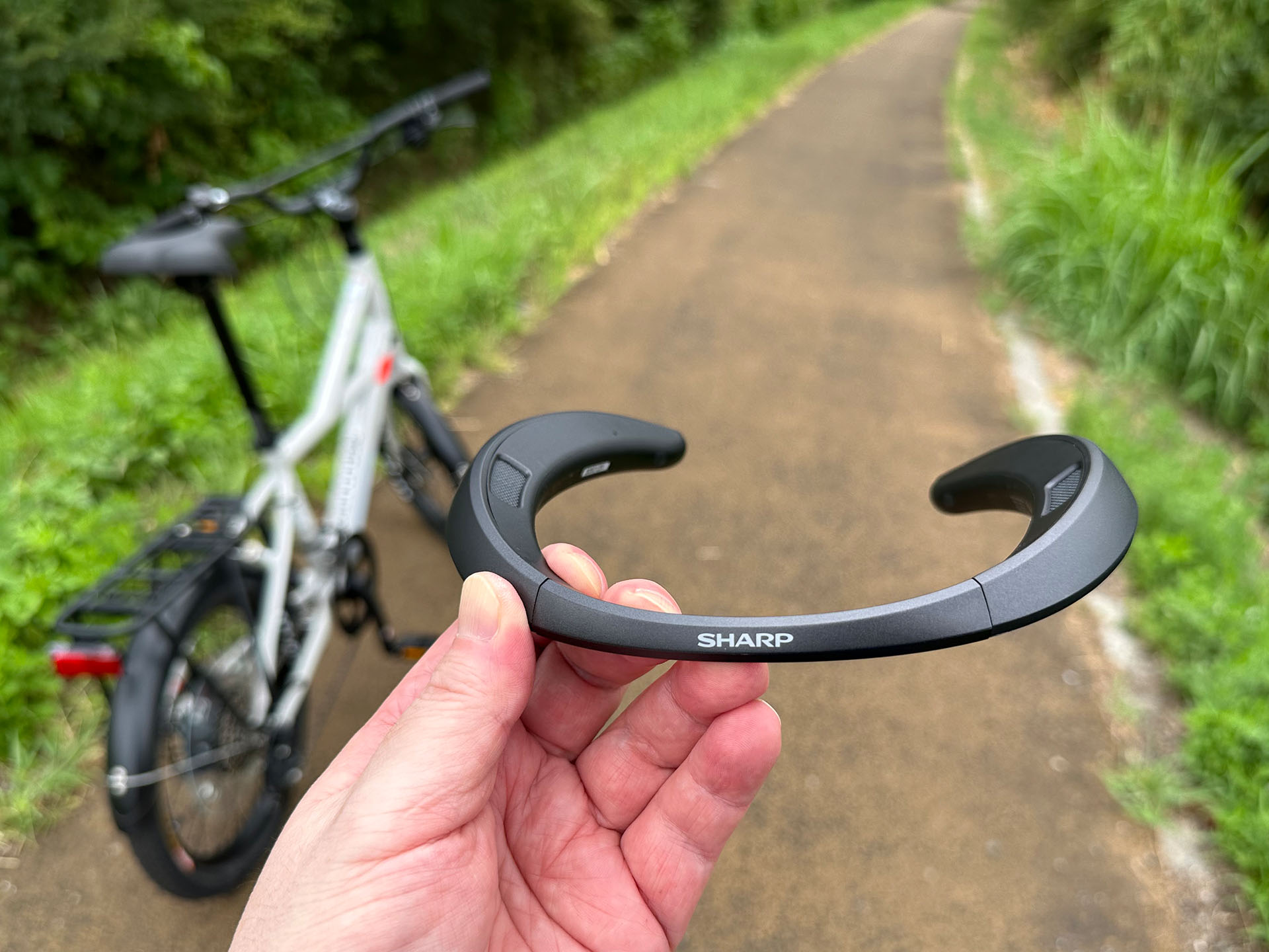 さっそくAN-SS3をサイクリングに投入。果たしてその使い勝手は……？