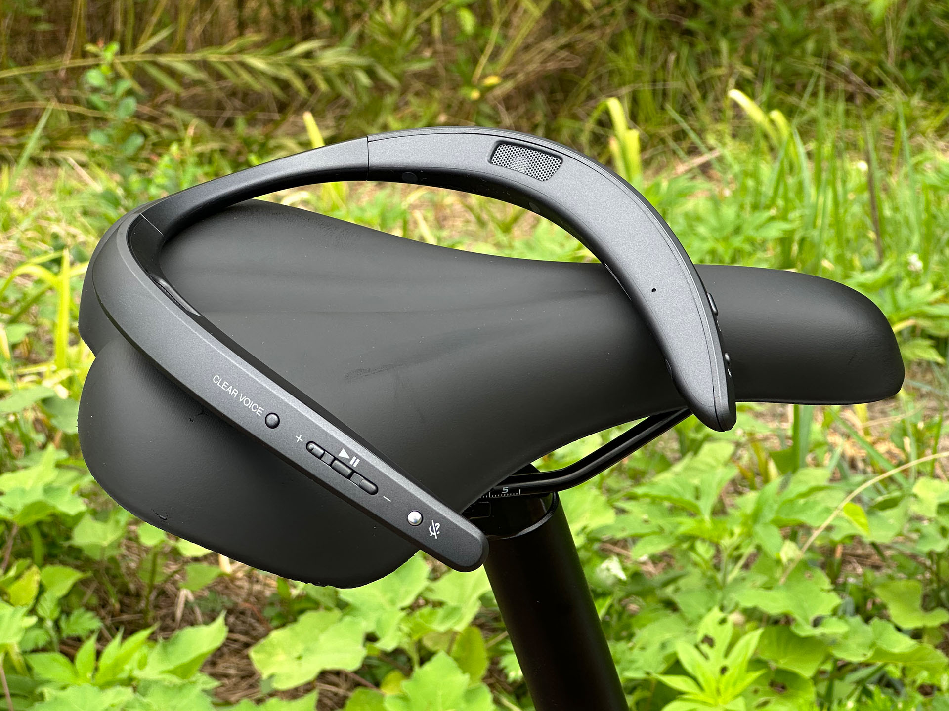 真夏のサイクリングにAN-SS3を使用。暑いが音楽付きサイクリングは愉快っ!!!