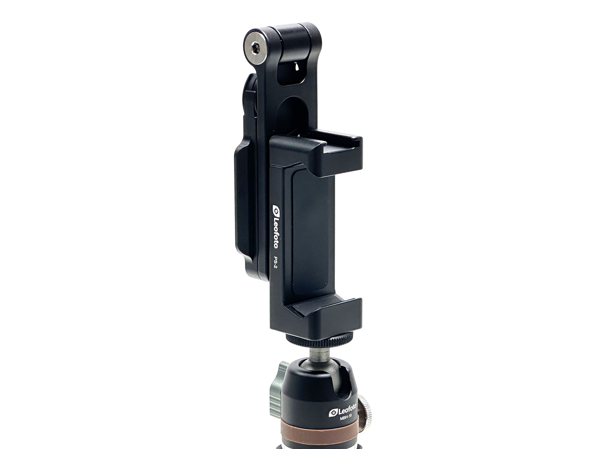 スマートフォンを横向きに装着できるセット方法。