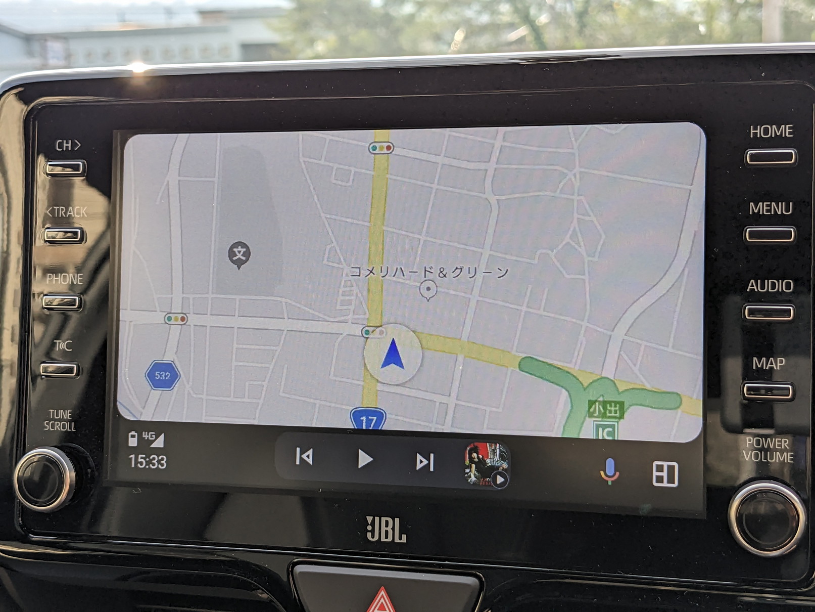 さすがに表示は遅かった。が、当初はまったく出てこないことを見込んでいたので意外にも使えることに感動