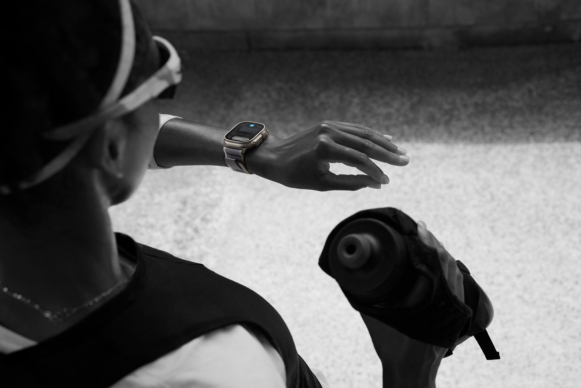 指先トントン操作だけでワークアウトの中断と再開などができたらスゲく便利そう！