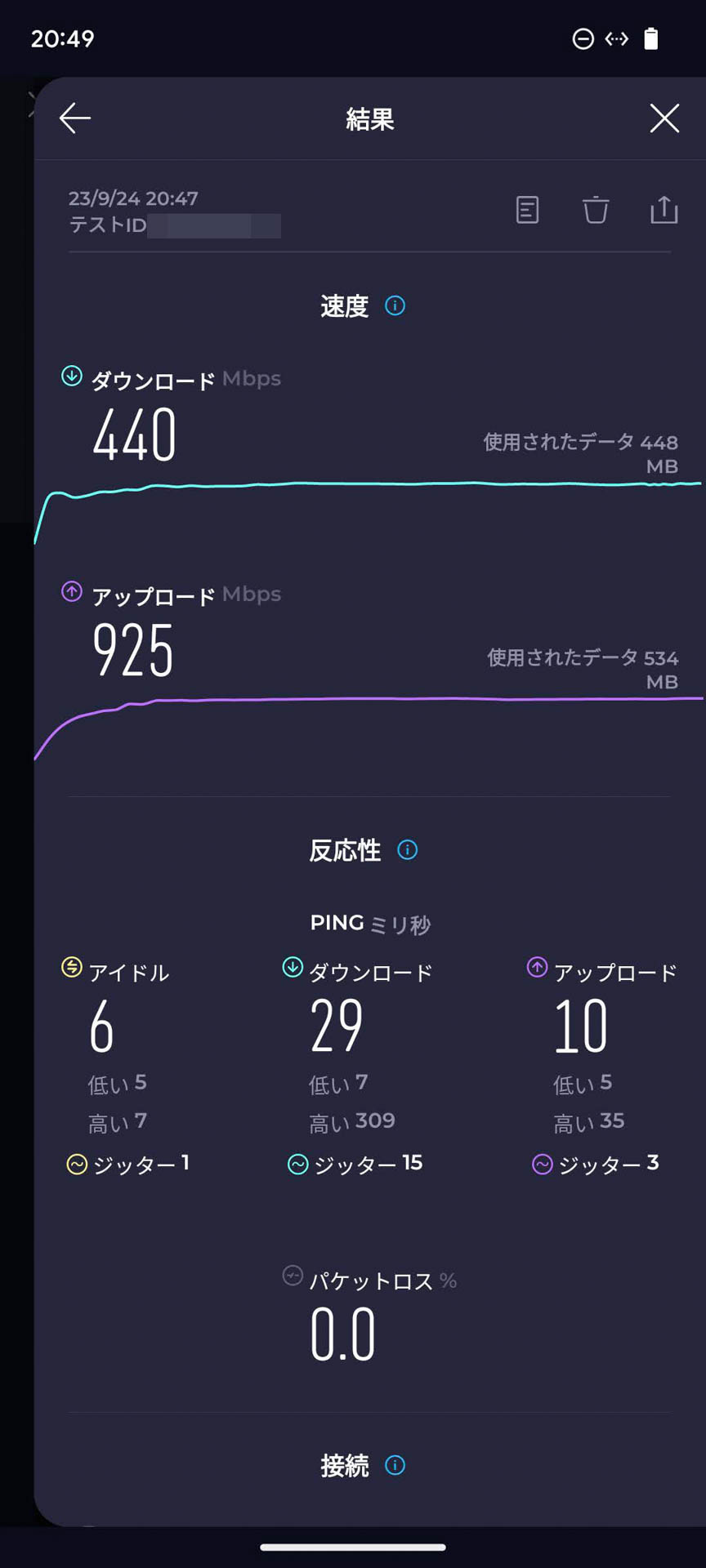 Pixel 7a。USB 2.xよりは速いが、iPhone 15 Proには劣る