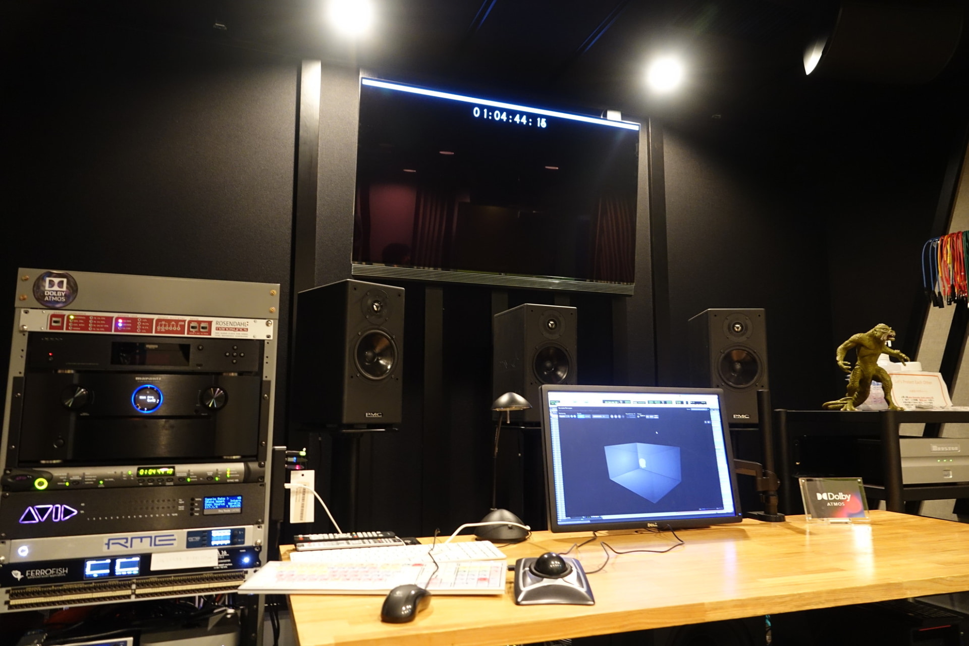 Dolby Japan本社のミキシングルーム