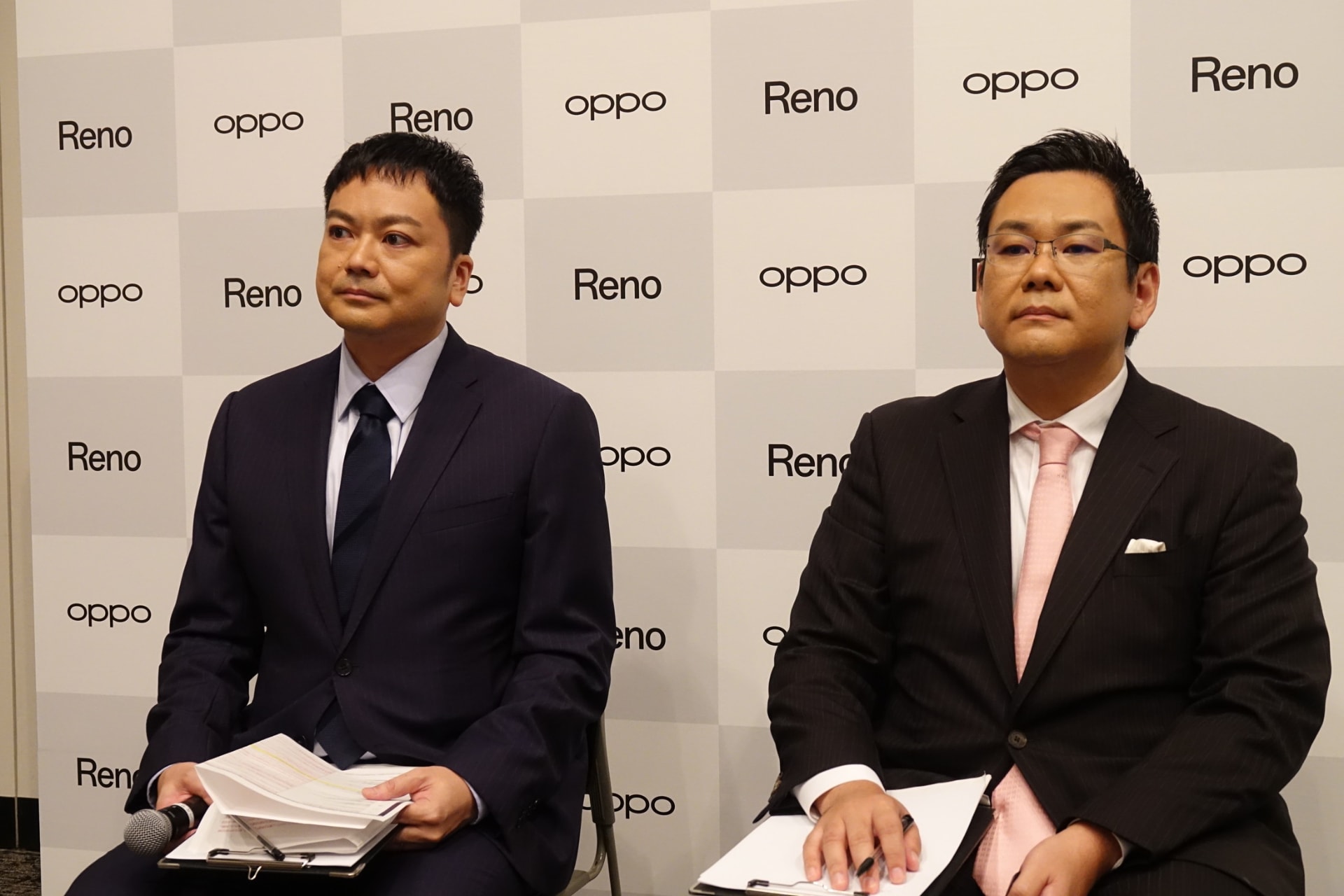 左＝オウガ・ジャパン 齋藤氏。右＝同 河野氏