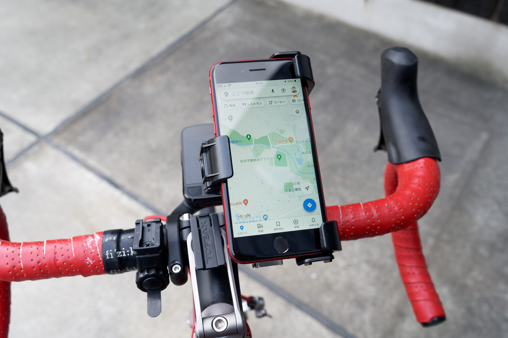 ミノウラの自転車用スマホホルダー「Phone Grip iH-700」