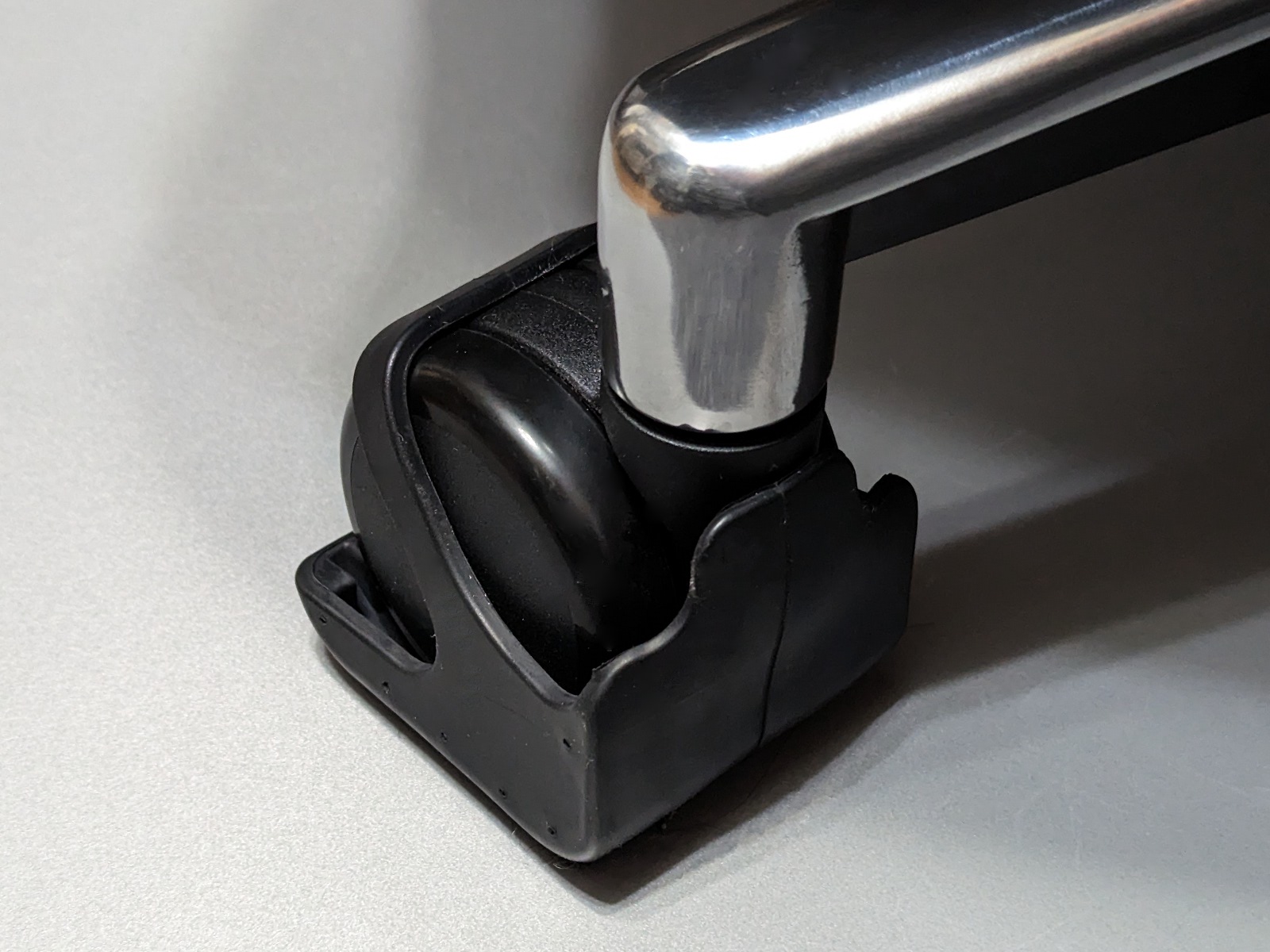 反対方向より。遠目に見て装着しているのが目立たないのもよい