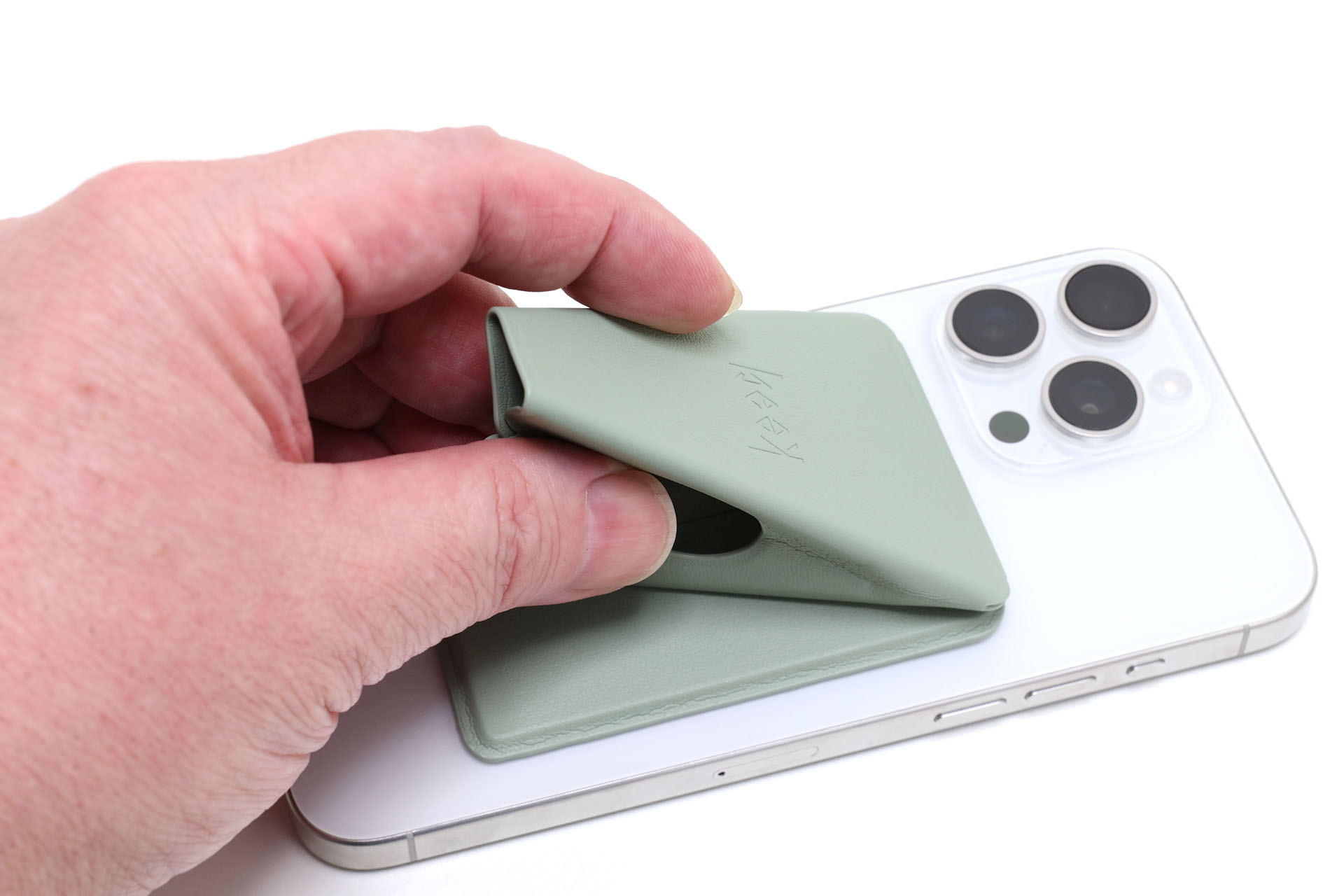 つまむなどしても持ちやすい。