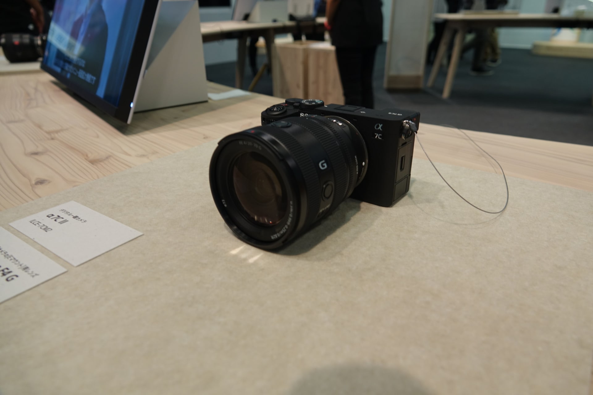 読み上げ機能を備えるαシリーズ