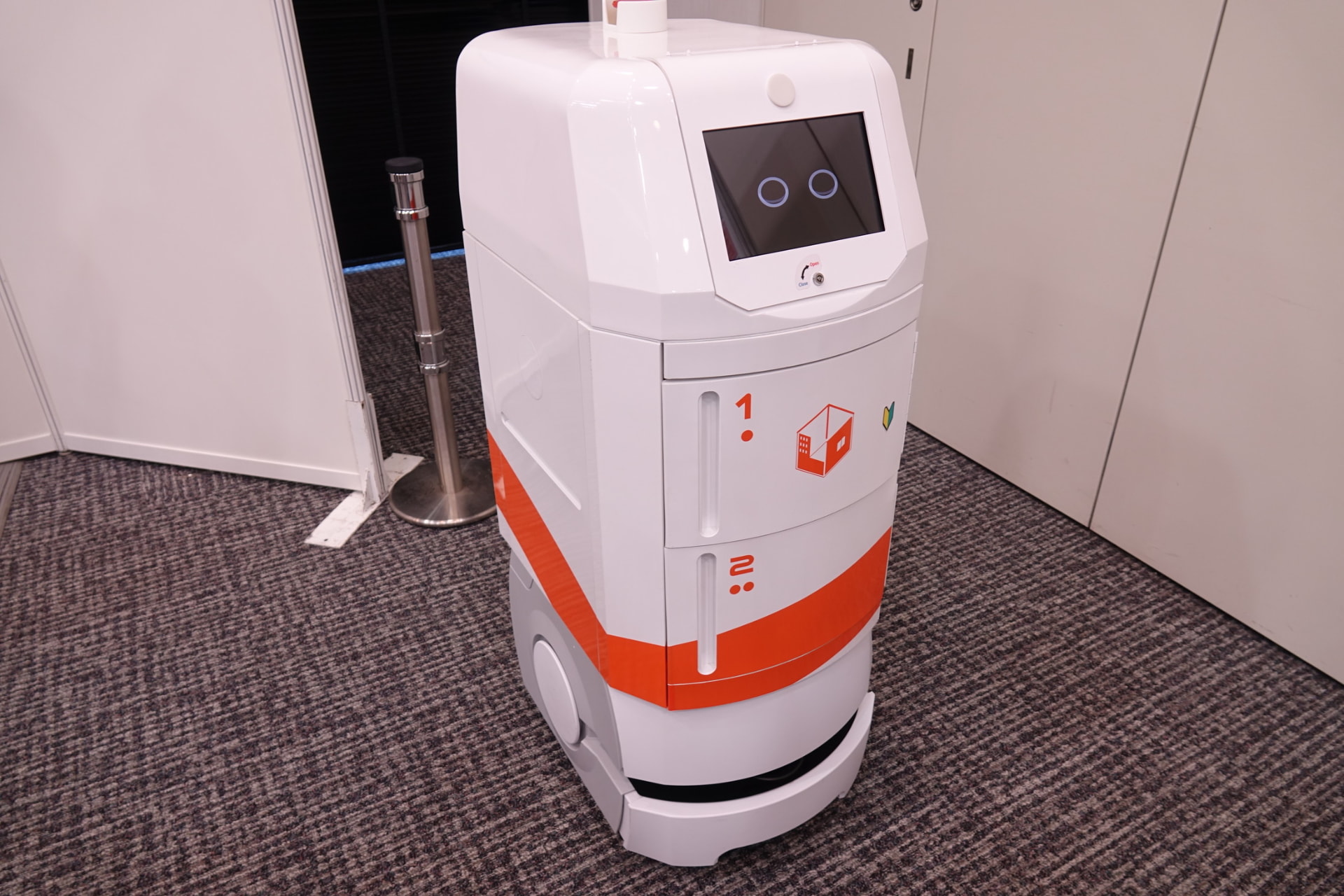 実証実験で使用されたロボット