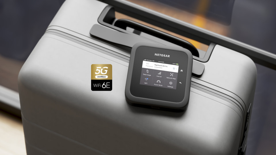 ネットギアから5G SA／ミリ波対応のWi-Fi 6Eモバイルルーター「M6 Pro