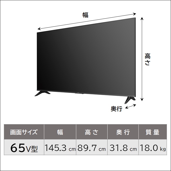 ヤマダHD、Amazon Fire TVを搭載した65V型スマートテレビを11月3日発売