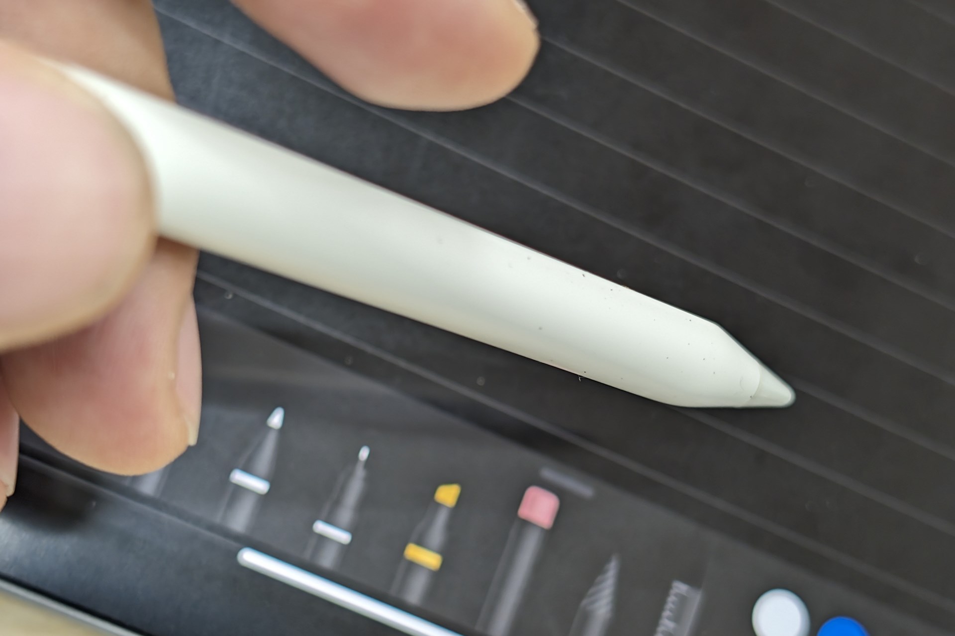 ダブルタップのツール切り替え