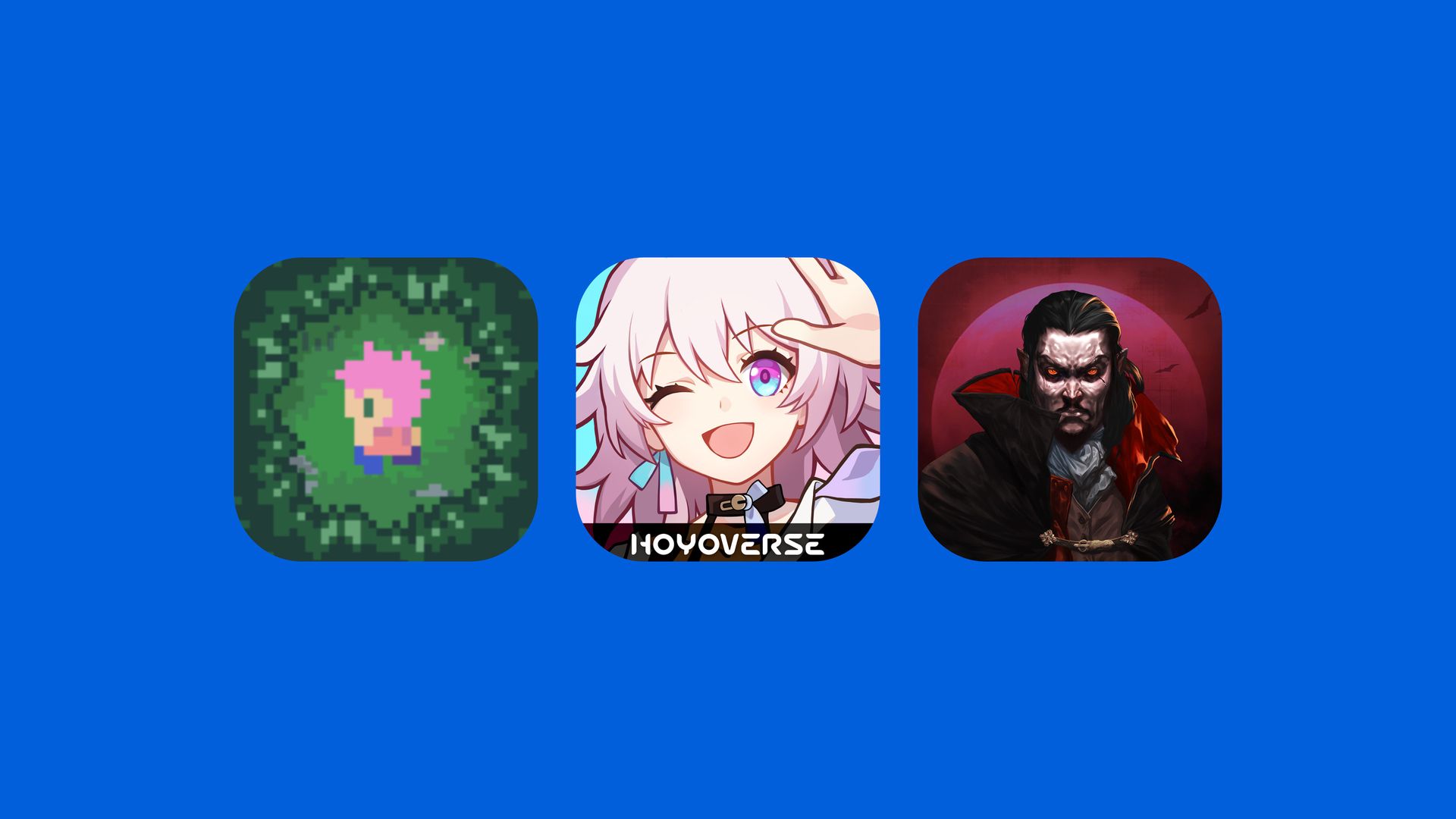 「iPhone Game of the Year」の「Afterplace」「Honkai: Star Rail」「Vampire Survivors」